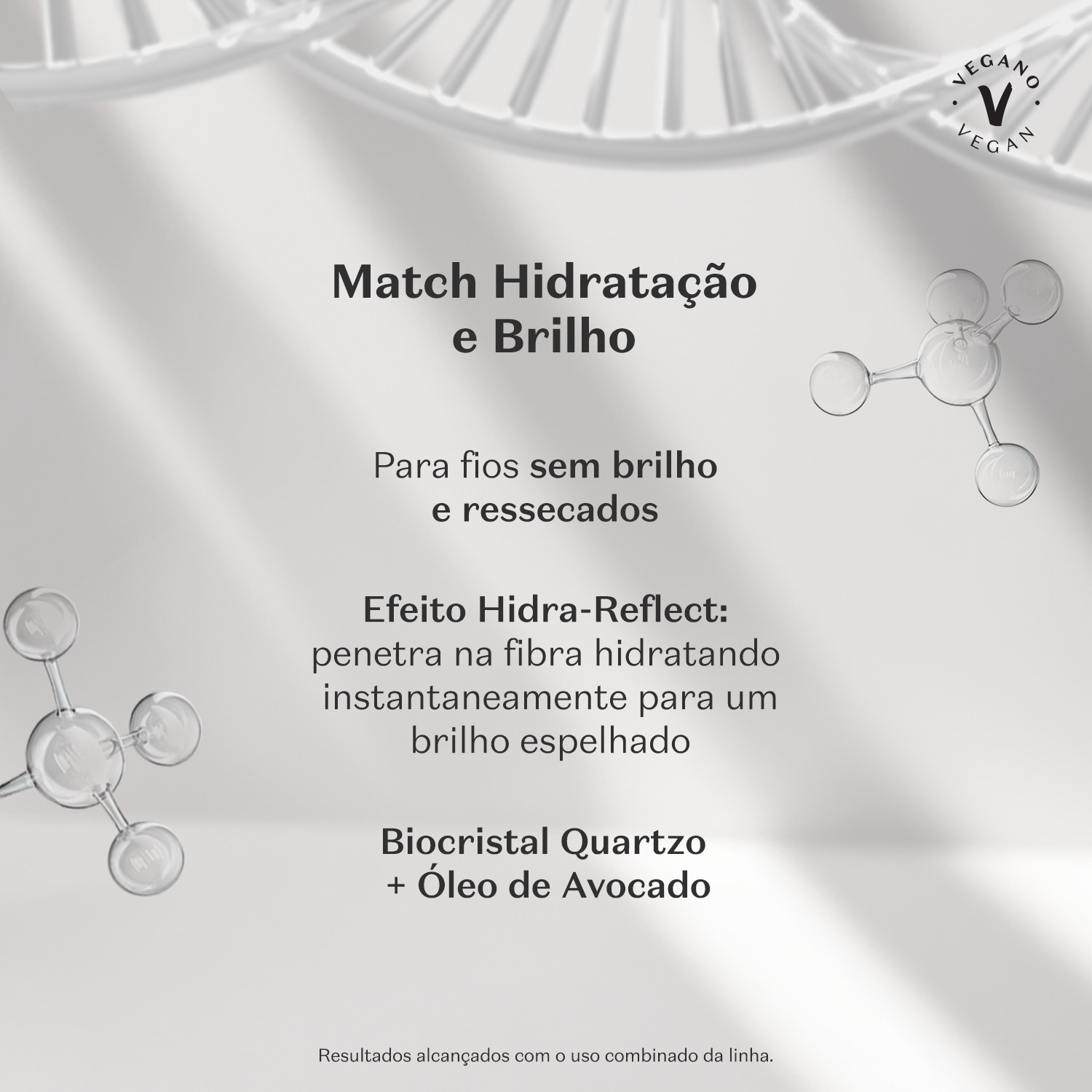 Shampoo Match Hidratação e Brilho 300ml