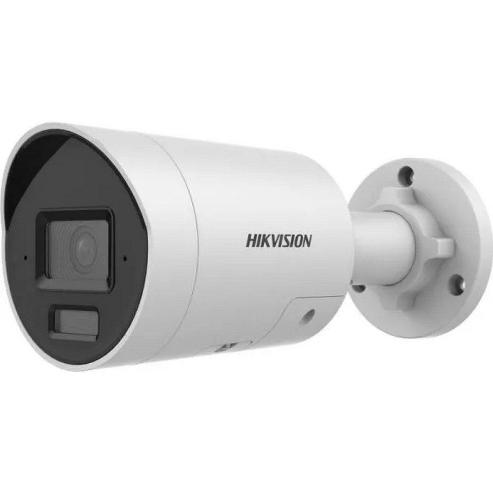 Câmera CFTV IP PoE DS2CD3067G3LIU Bullet 6MP  ColorVu 40m 2,8mm Microfone Hikvision