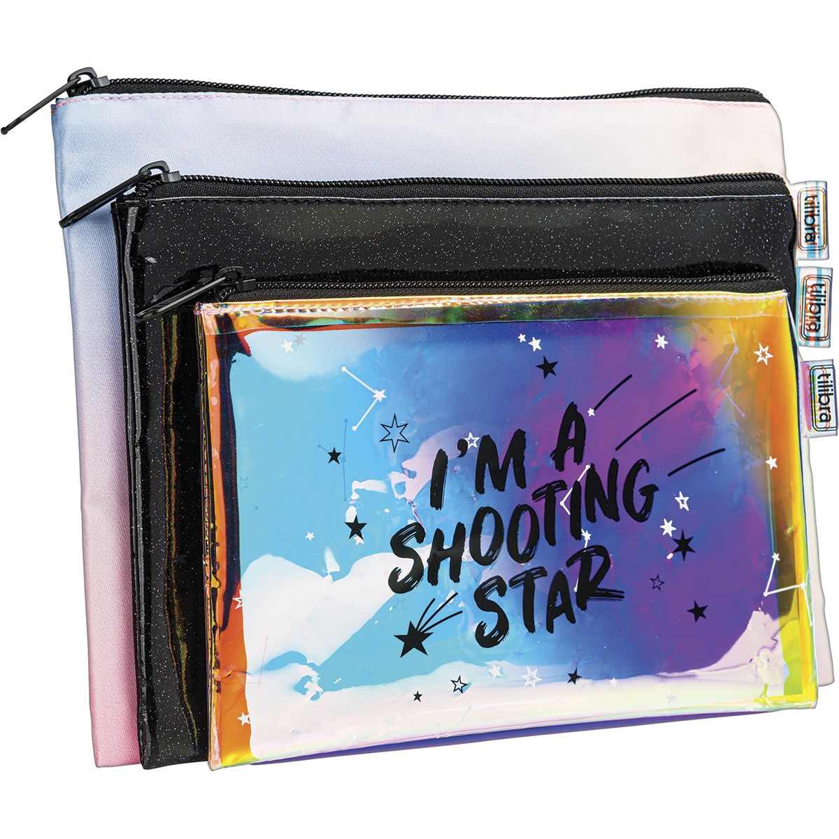 Estojo Tilibra Conjunto Slim Académie Slim Cool Prático e Espaçoso