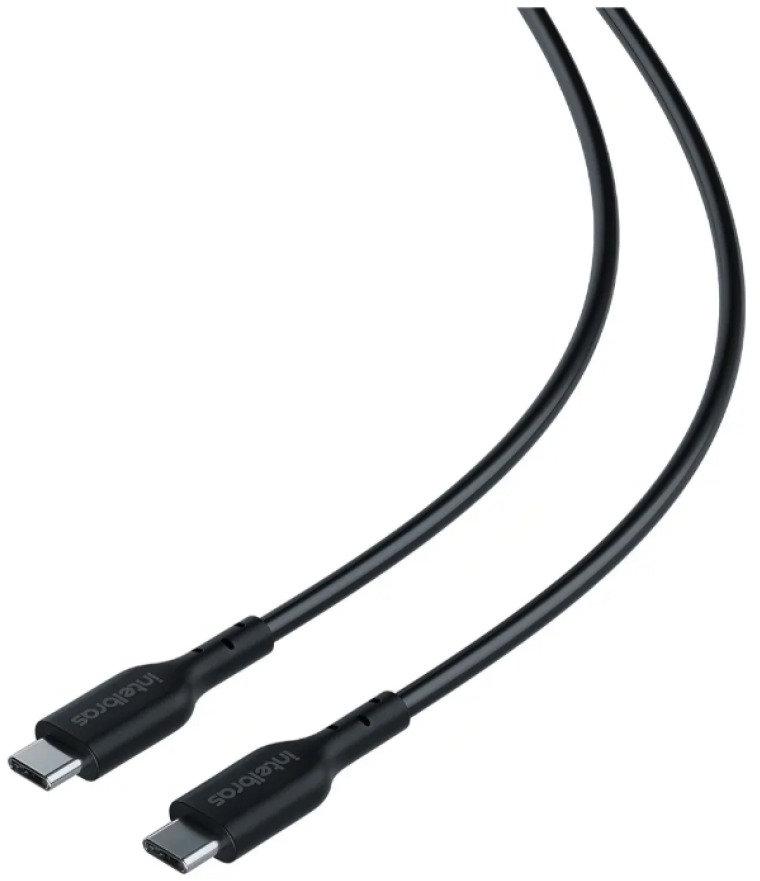 Cabo USB-C para USB-C 2m TPE Preto EUCC 20PP Intelbras
