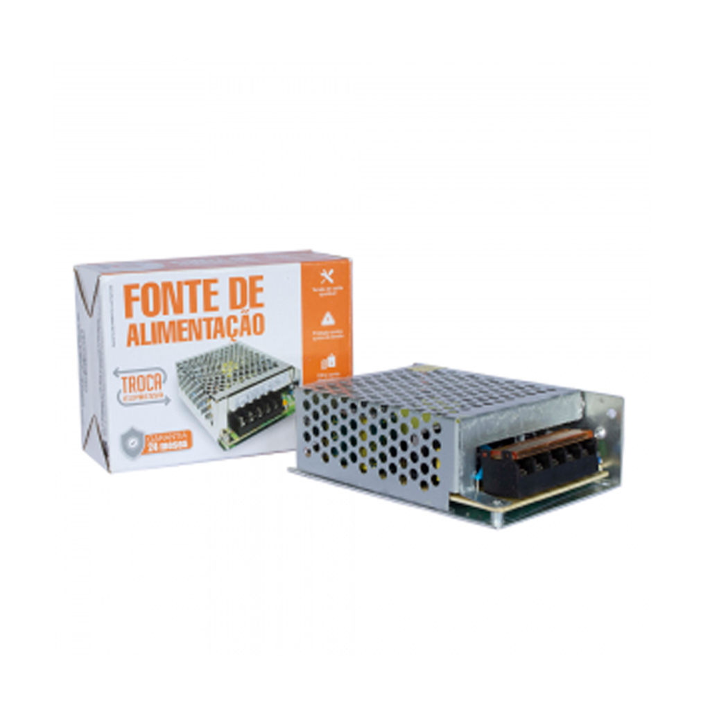 Fonte Colmeia 12V 3A 36W Bivolt FC Fontes - FC1203CN