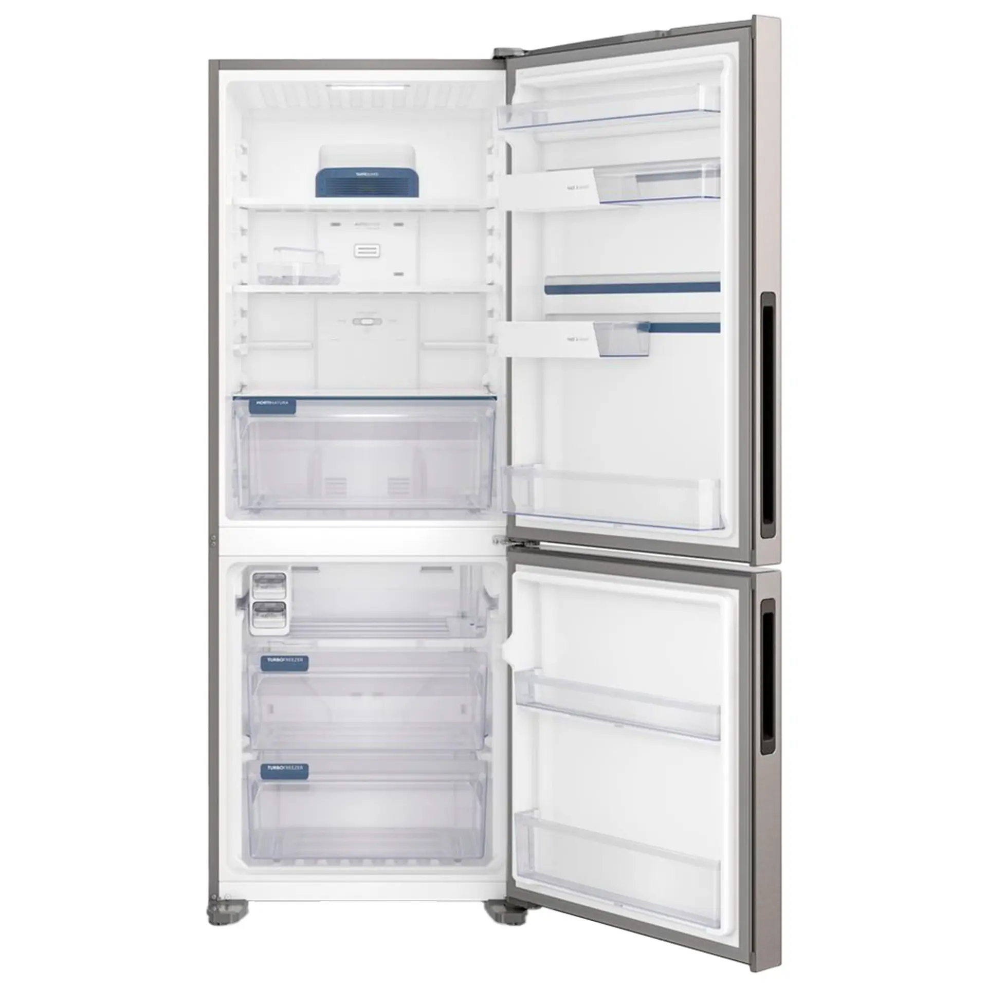 Geladeira Electrolux Frost Free 490L Efficient AutoSense Inverse IB7S - Inox - 110 Volts