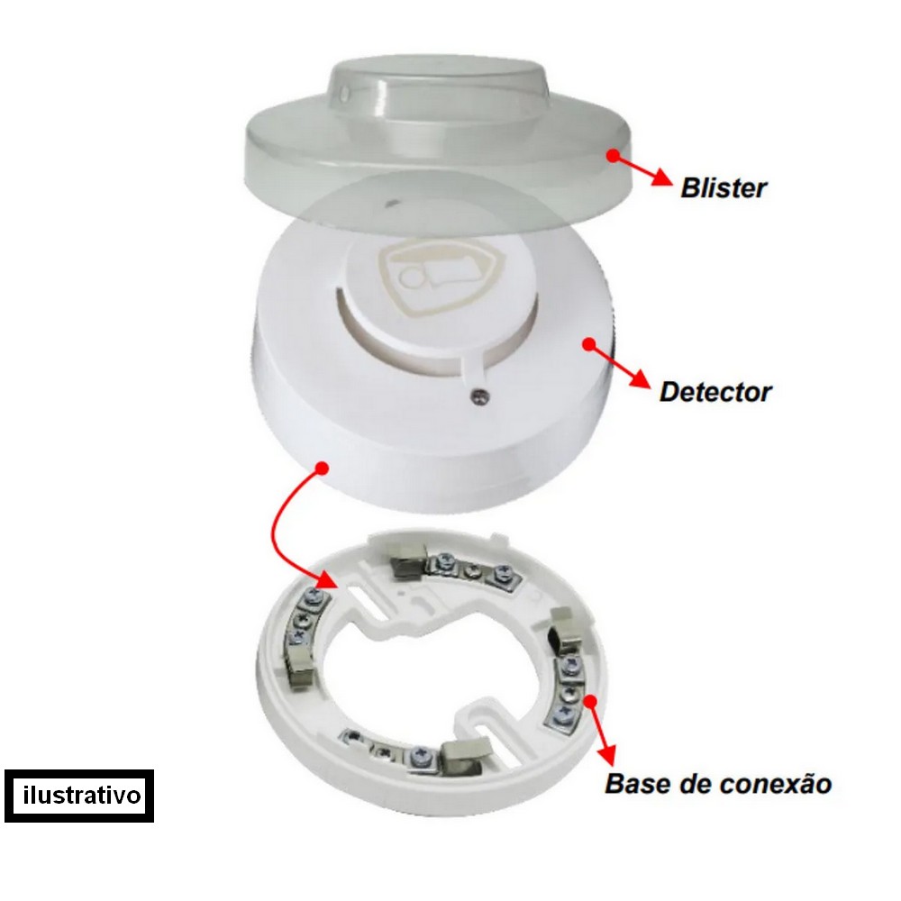 Detector de Temperatura Convencional TDVC A2 Ilumac
