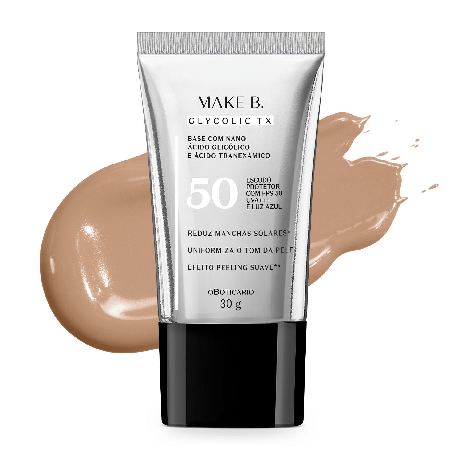 Base Líquida Make B. Glycolic TX Cor 130 30g