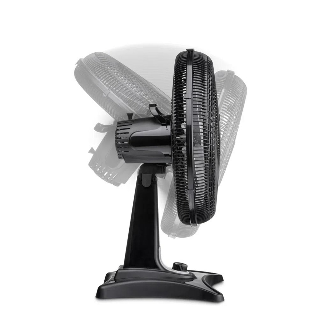 Ventilador de Mesa Multilaser 40CM 127 Volts 135 Watts 6 Pás Multi Turbo Preto - VL401