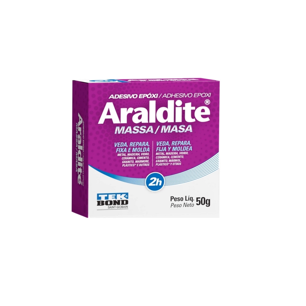 Adesivo Araldite Massa 50Gr - Tekbond- 78072707233