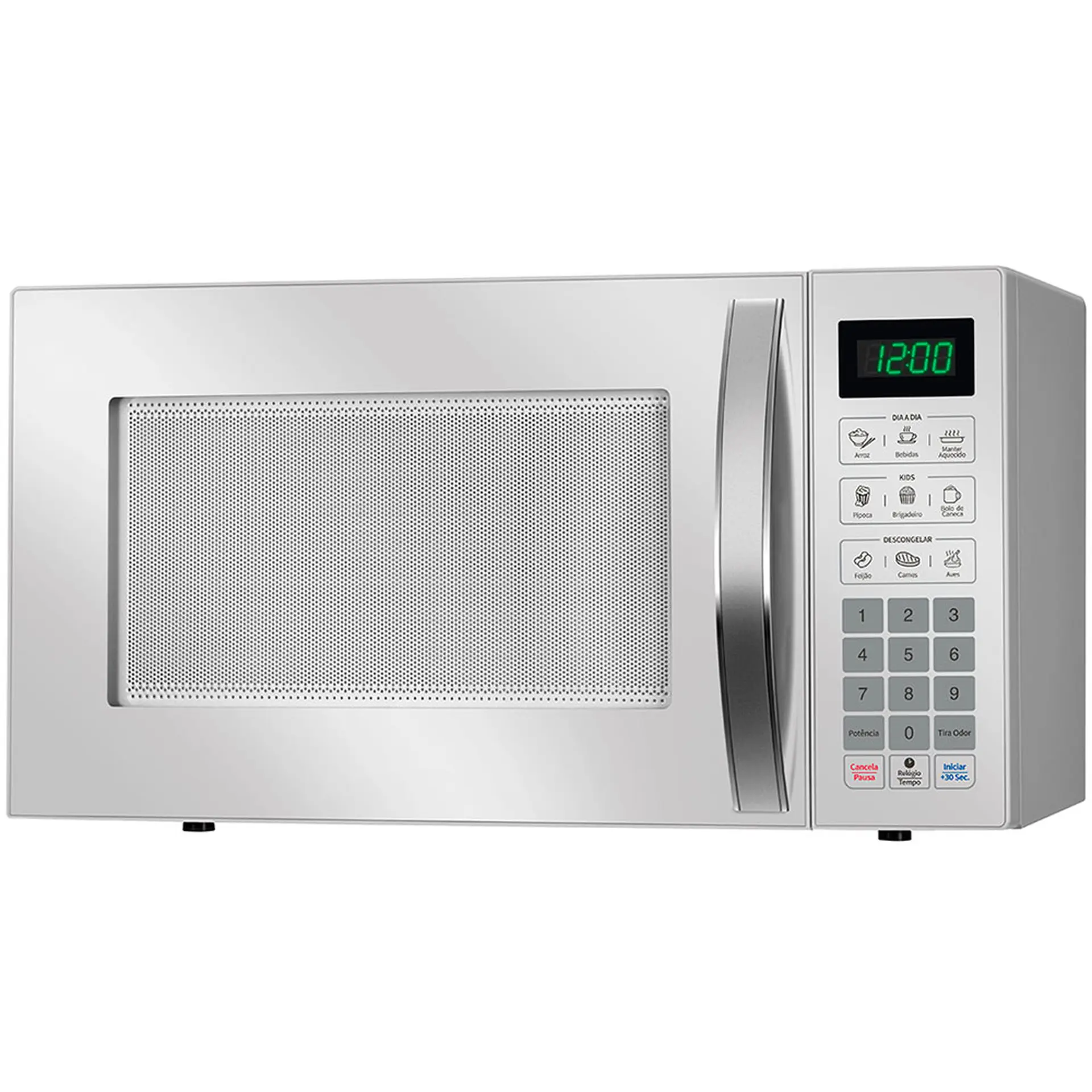 Micro-ondas de Bancada Mondial 34L 1400W Função Tira Odor MO0234 - Branco - 110 Volts