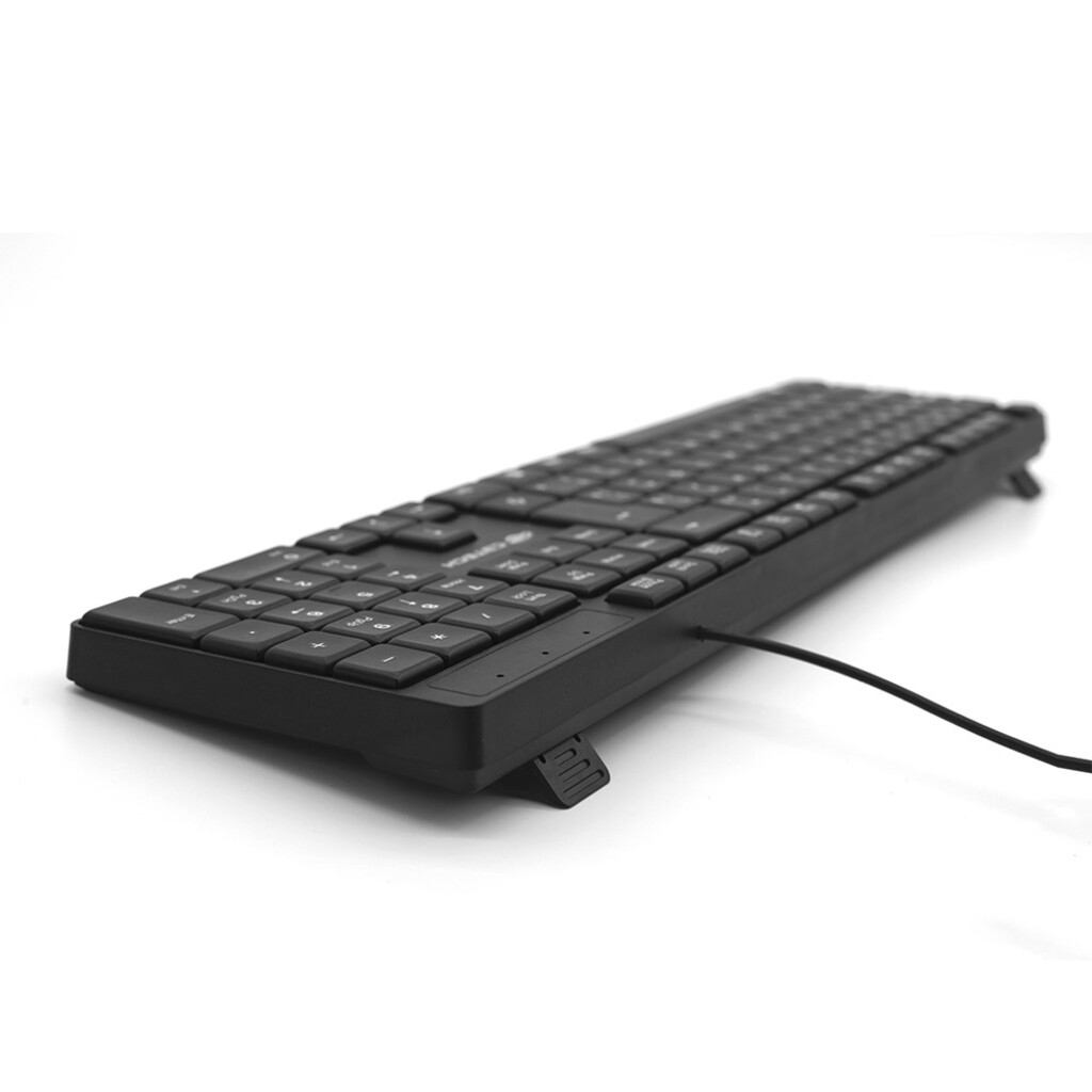Teclado USB Multimídia Slim C3tech Preto - KB-M11BK