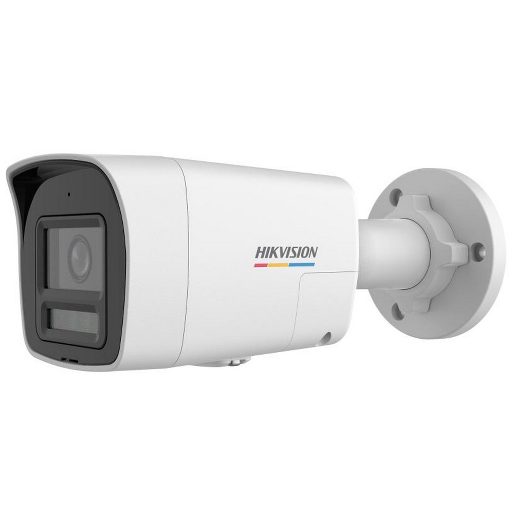 Câmera CFTV IP PoE DS2CD1047G3LIU Bullet 4MP ColorVu 30m 2,8mm Microfone Embutido Hikvision