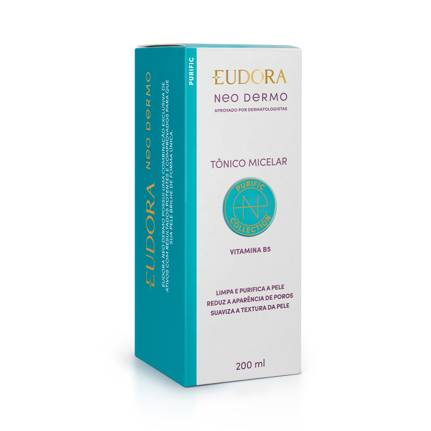 Tônico Facial Micelar Dermo Purific Collection 200ml