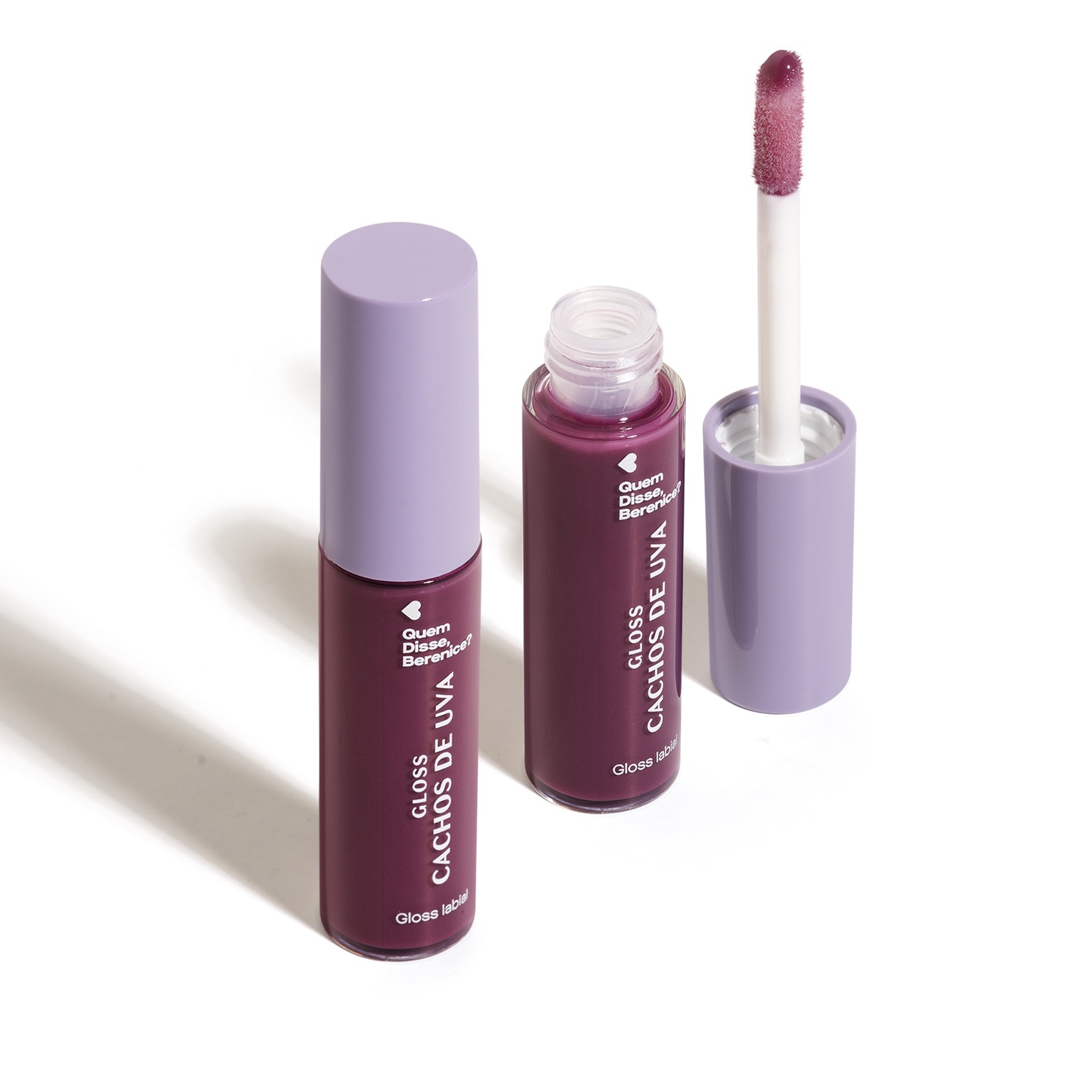 Combo Gloss Labial Cachos de Uva QDB E Cuide-se Bem 10ml (2 itens)