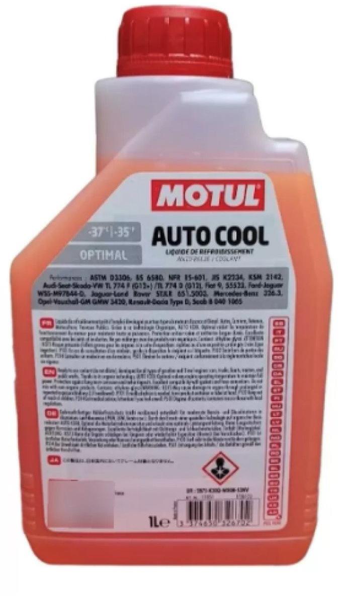 Fluido de Arrefecimento MOTUL AUTO COOL OPTIMAL 1L 112620