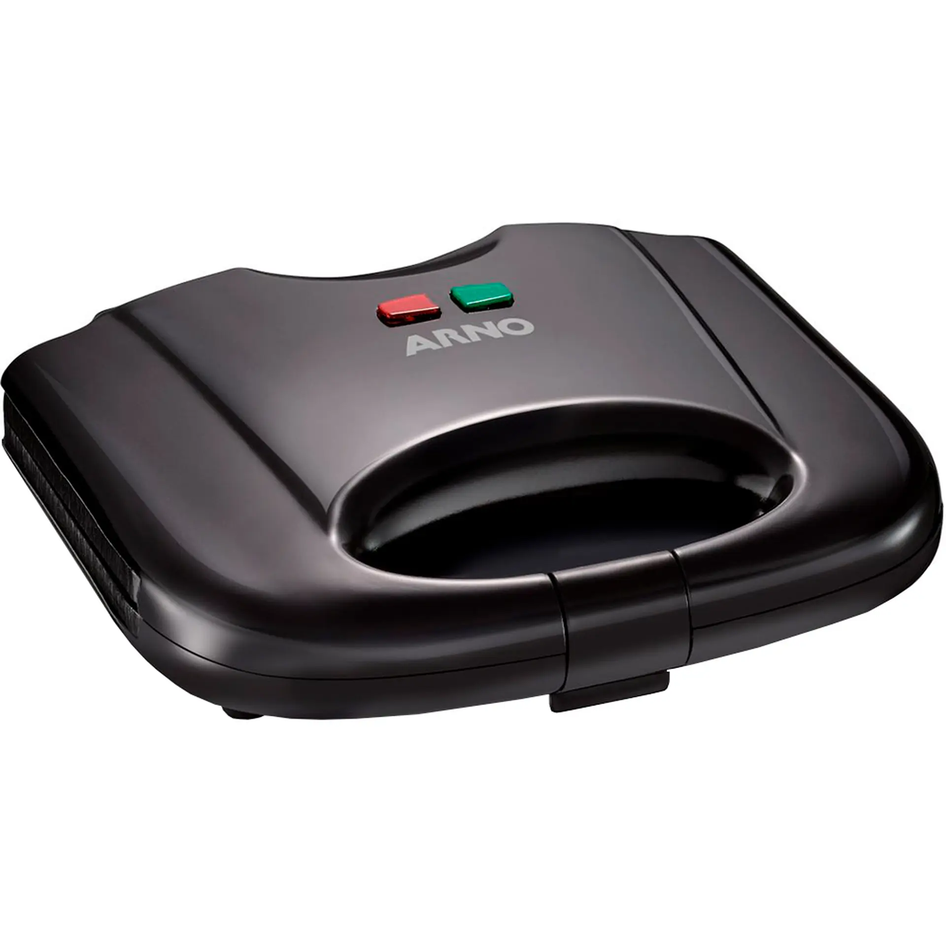 Grill Sanduicheira Arno Compacta SACB 700W Antiaderente Duplo Aquecimento - Preto - 110 Volts