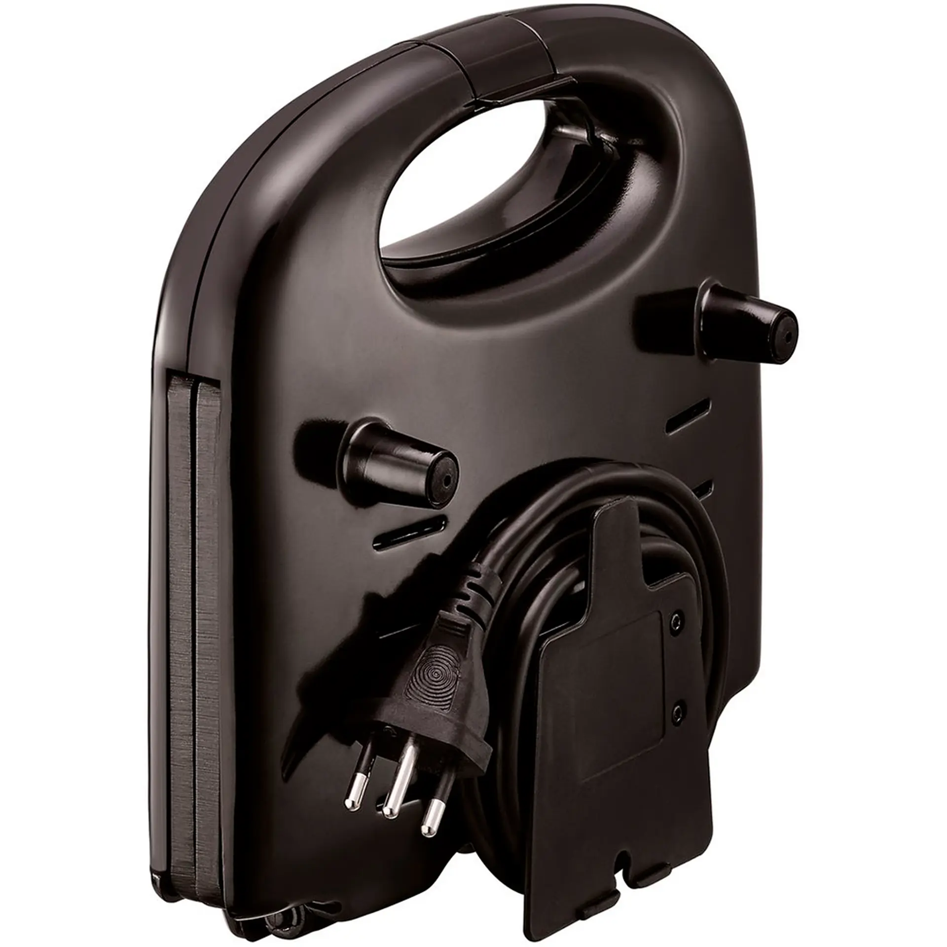 Grill Sanduicheira Arno Compacta SACB 700W Antiaderente Duplo Aquecimento - Preto - 110 Volts