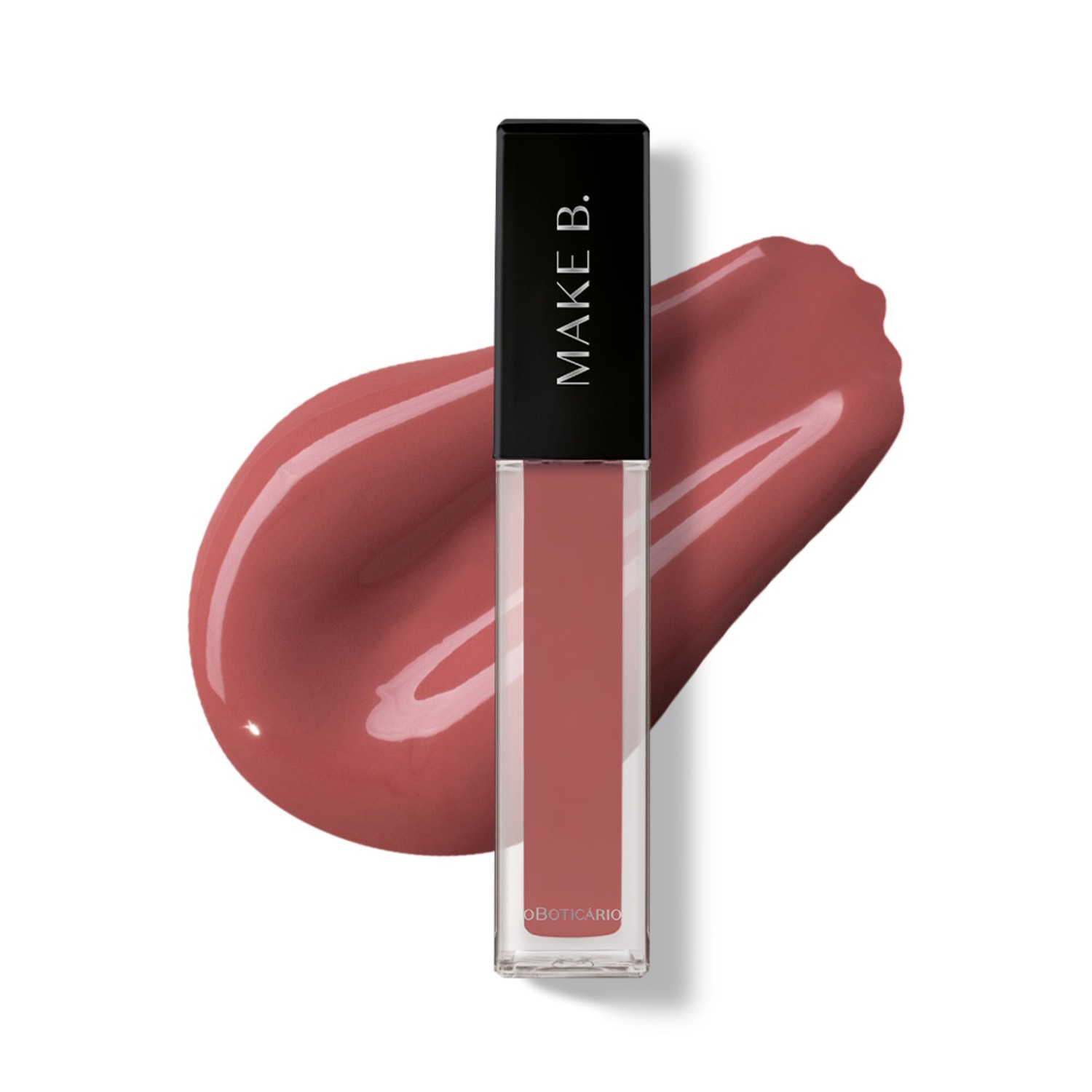 Gloss Labial Rosa New Rose Make B. 5ml