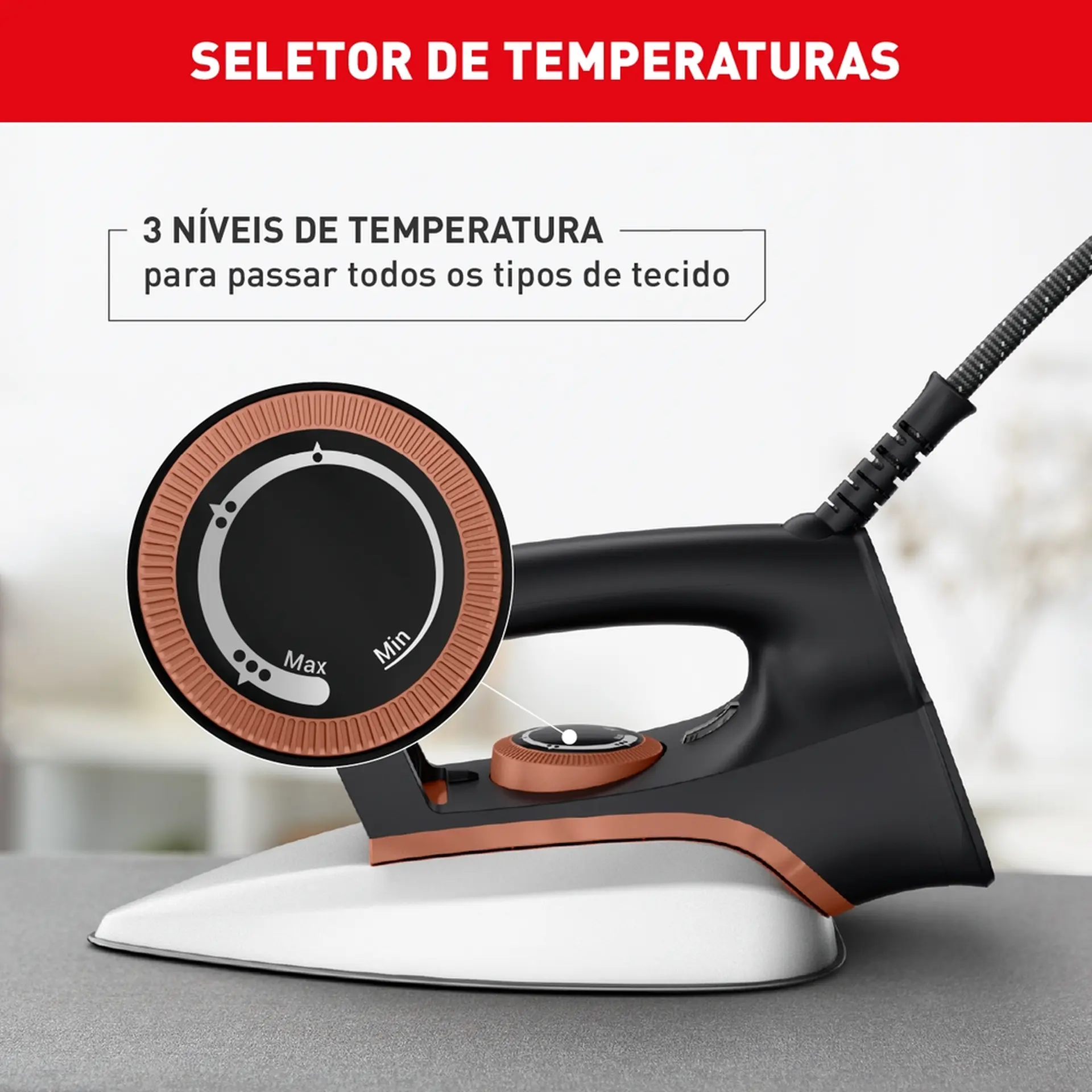 Ferro de Passar a Seco Arno Drygliss FS31 1200W - 110 Volts