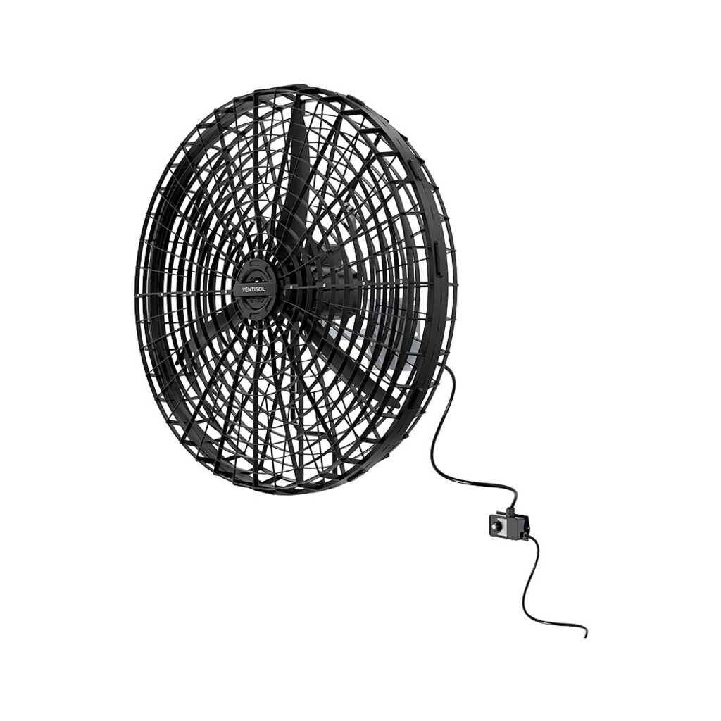 Ventilador de Parede Ventisol 100CM 1/2CV 220 Voltts 3 Pás Preto - 15599
