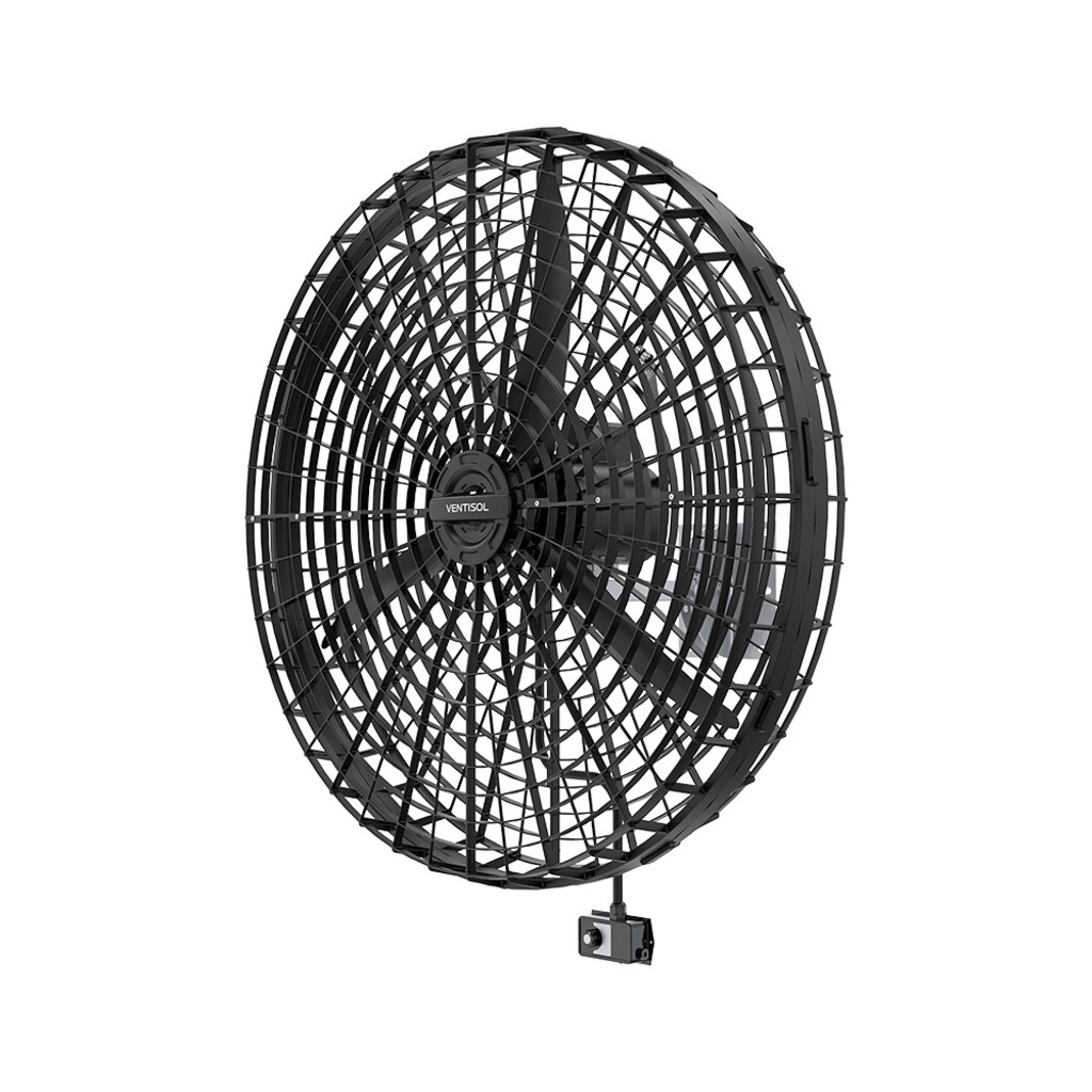 Ventilador de Parede Ventisol 100CM 1/2CV 220 Voltts 3 Pás Preto - 15599