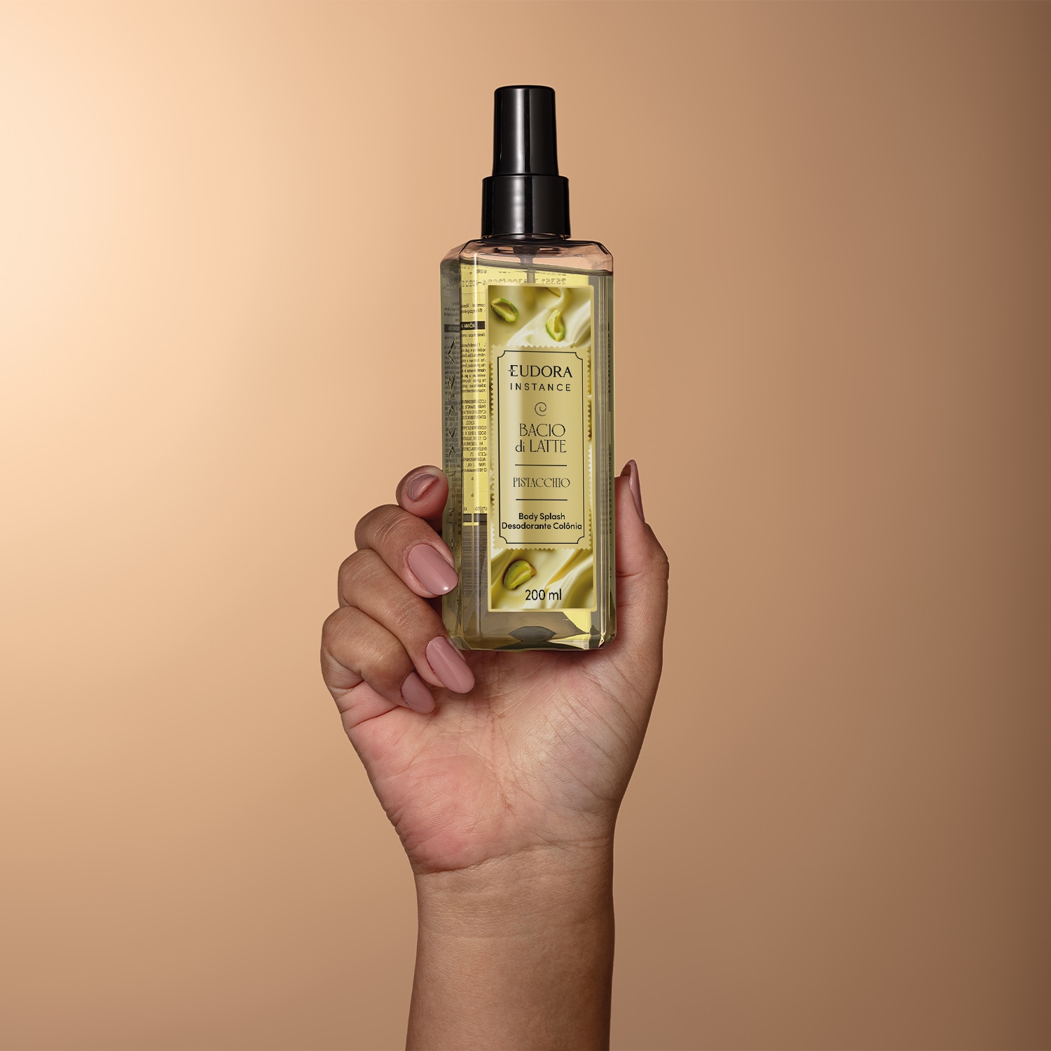 Body Splash Desodorante Colônia Instance Pistacchio 200ml