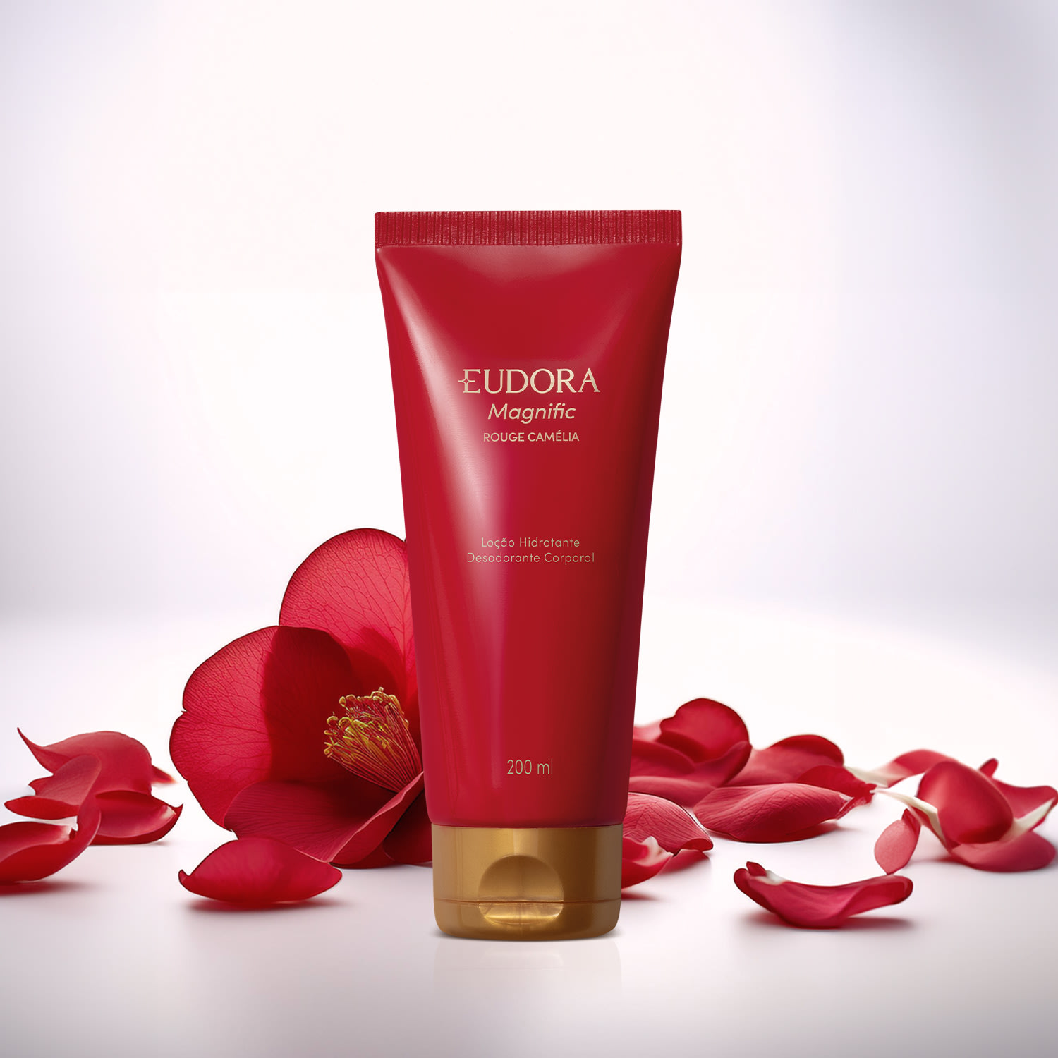 Loção Hidratante Desodorante Corporal Magnific Rouge Camélia 200ml