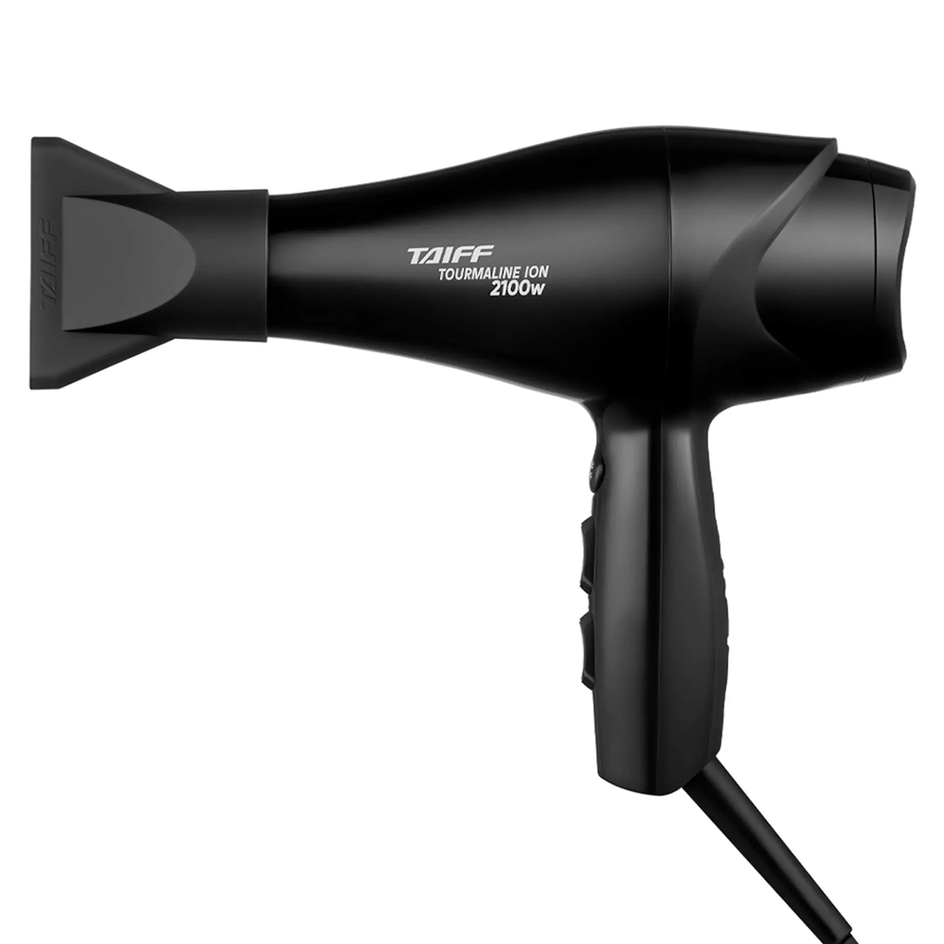 Secador de Cabelo Taiff Tourmaline 4 Temperaturas 2100W - Preto - 110 Volts