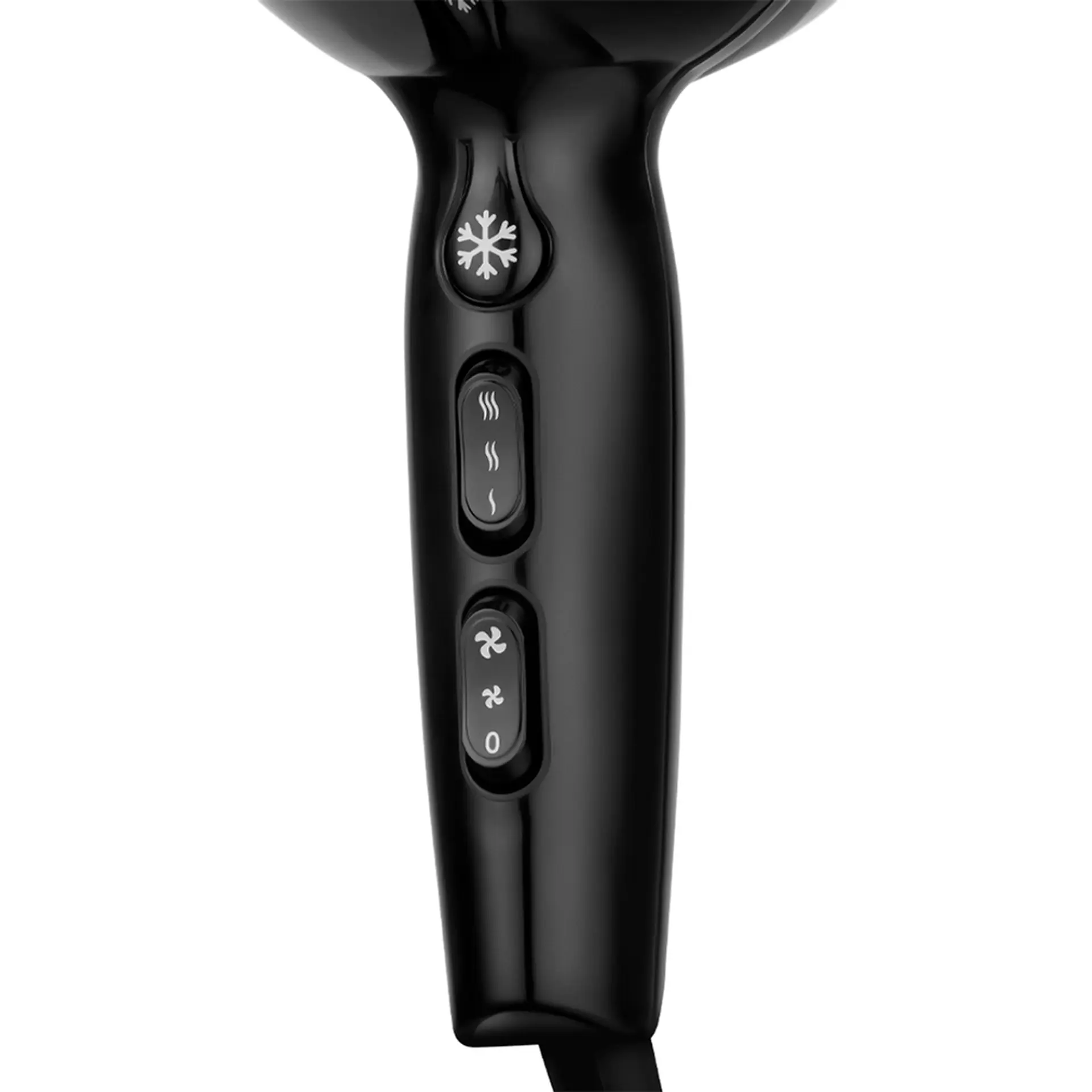 Secador de Cabelo Taiff Tourmaline 4 Temperaturas 2100W - Preto - 110 Volts