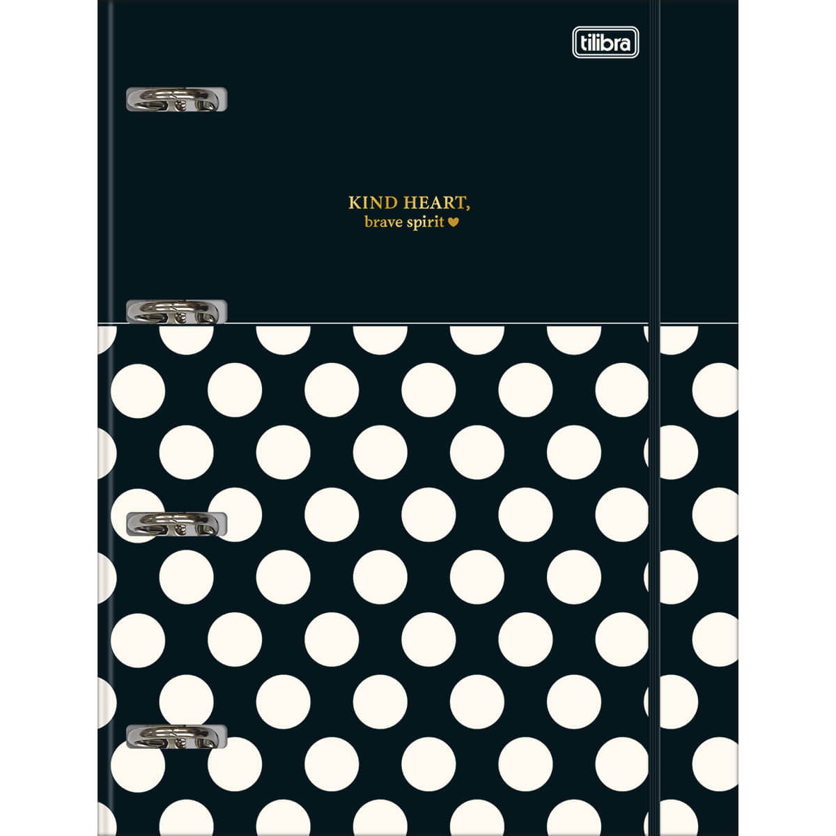 Caderno Fichário Tilibra West Village Cartonado com Elástico 80 Folhas Grande