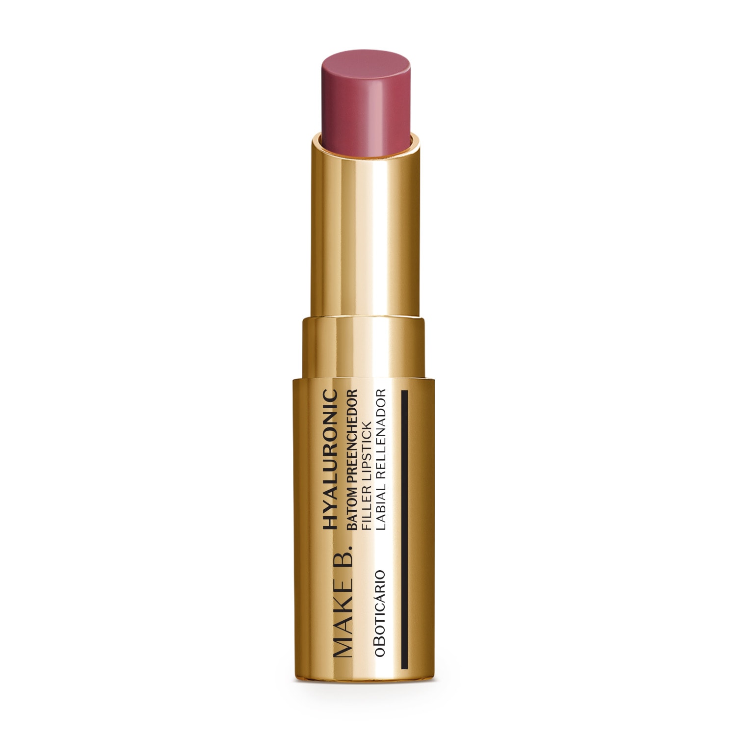 Batom Preenchedor Rosa Rose Blush Make B. Hyaluronic 3,4g