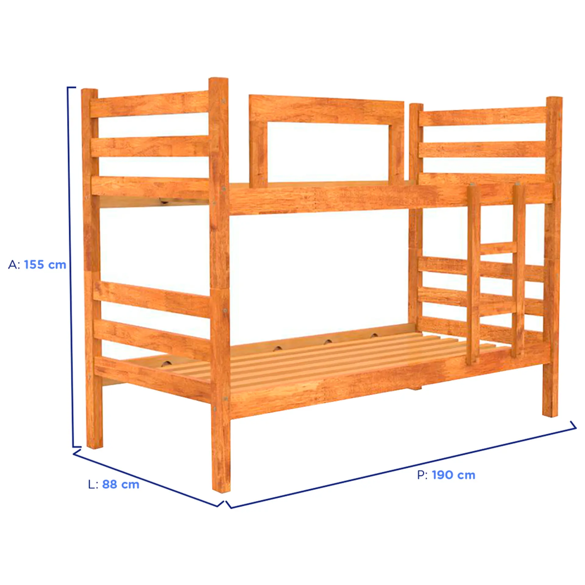 Beliche Solteiro Meneghetti Madeira 65480 - Cera Mel