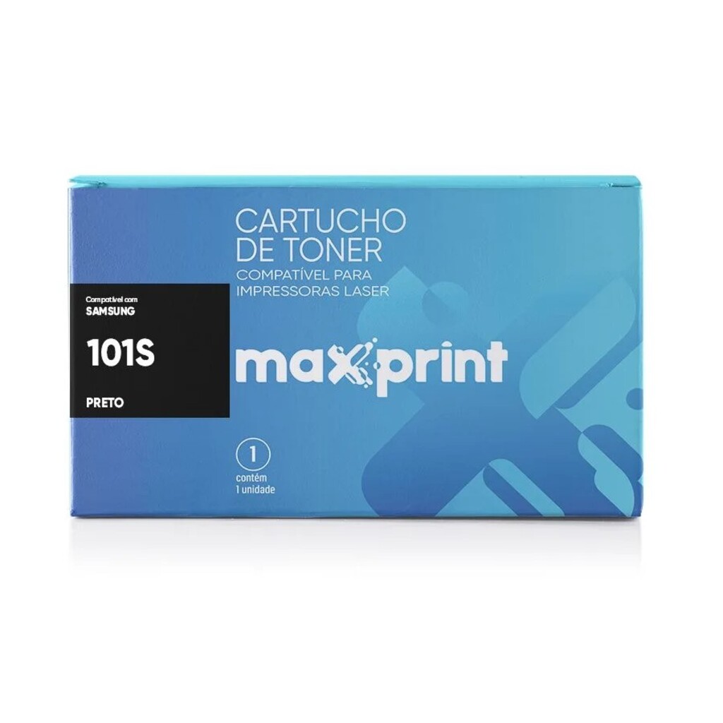 Toner Samsung Preto Maxprint - MLT-D101S/ML-2165 - Unitário