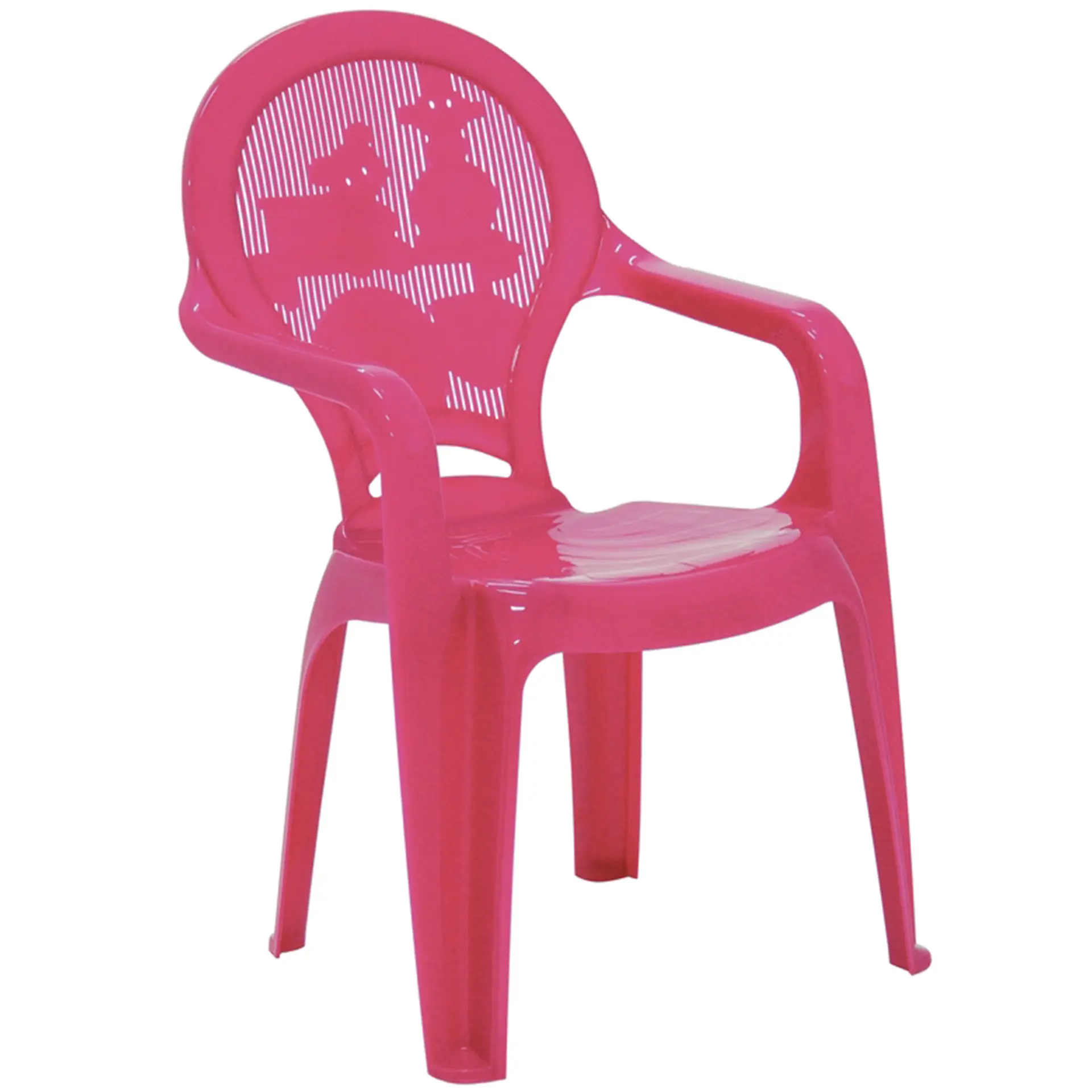 Cadeira Catty Infantil Tramontina Polipropileno até 40 kg - Rosa