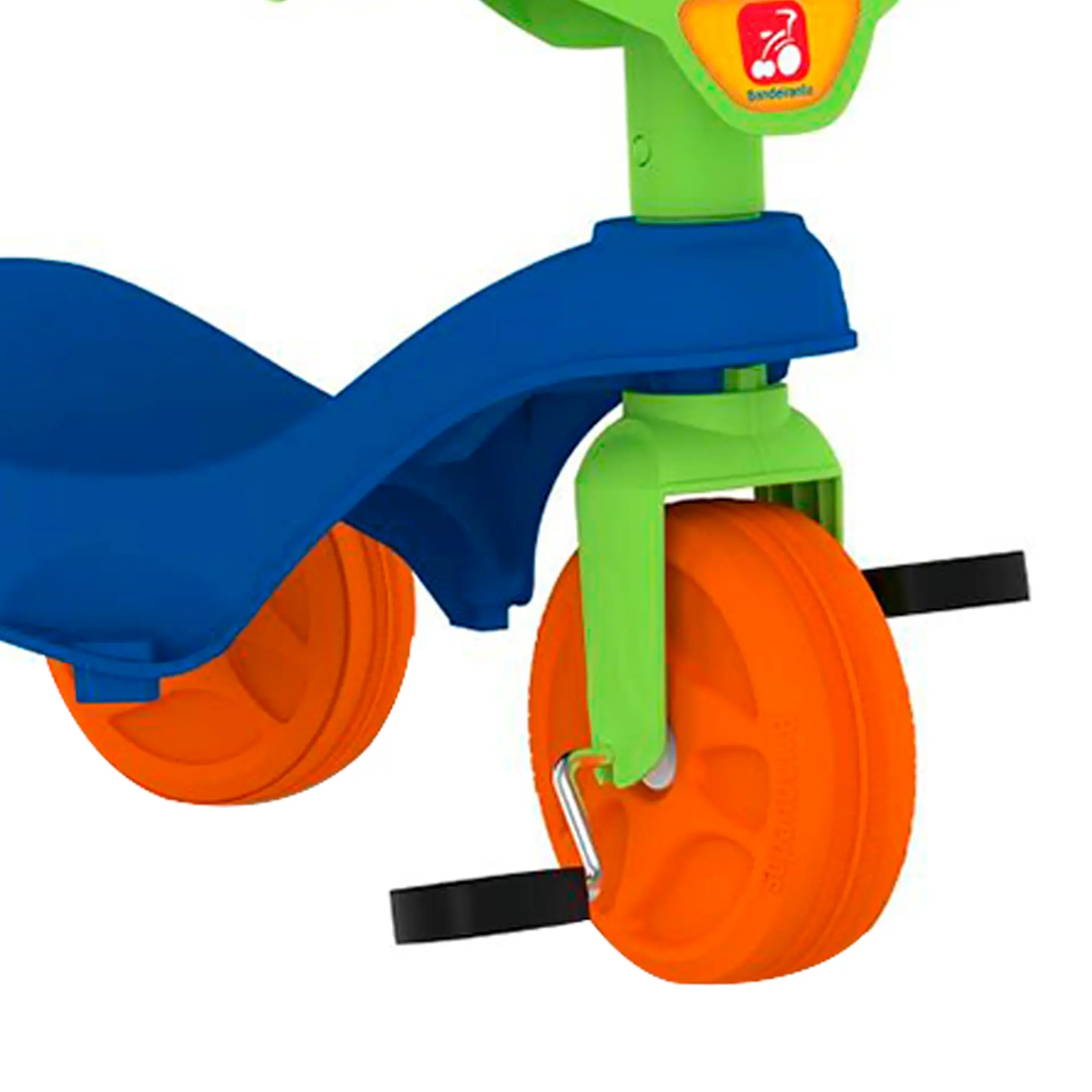 Carro de Passeio a Pedal Infantil 2 em 1 Bandeirante - Azul