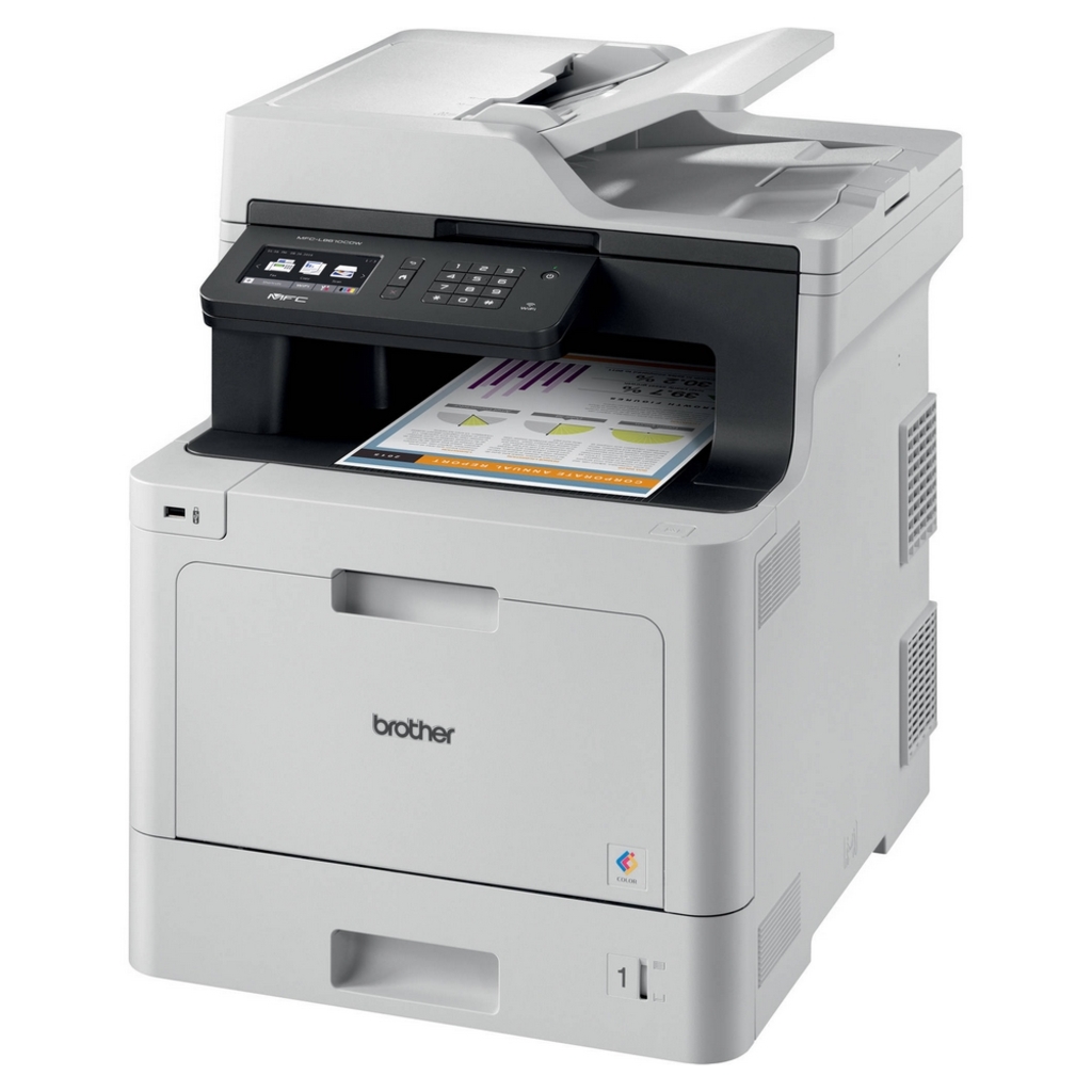Multifuncional Laser Brother MFC-L8610CDW Color 33ppm até 2400dpi USB/REDE/WIFI