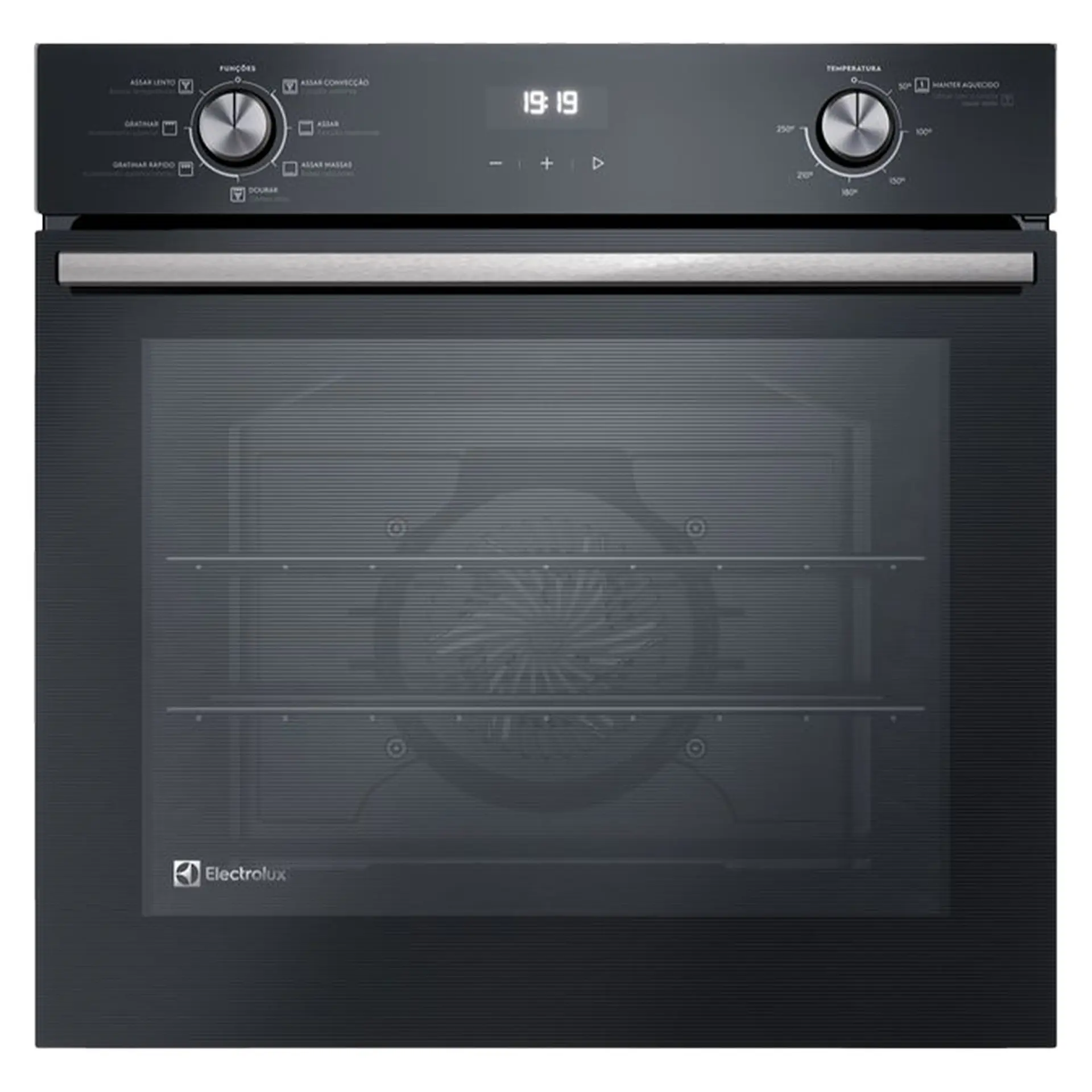 Forno Elétrico de Embutir 80L Electrolux Efficient com PerfectCook 360 OE8EH - Preto - 220 Volts