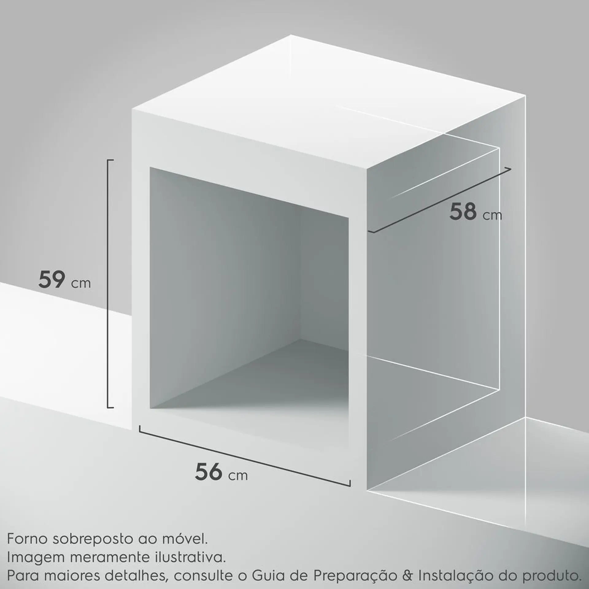 Forno Elétrico de Embutir 80L Electrolux Efficient com PerfectCook 360 OE8EH - Preto - 220 Volts