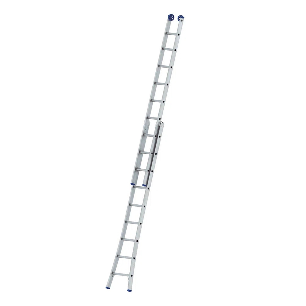 Escada de Alumínio Extensiva 2 x 9 Degraus Mor - 5205