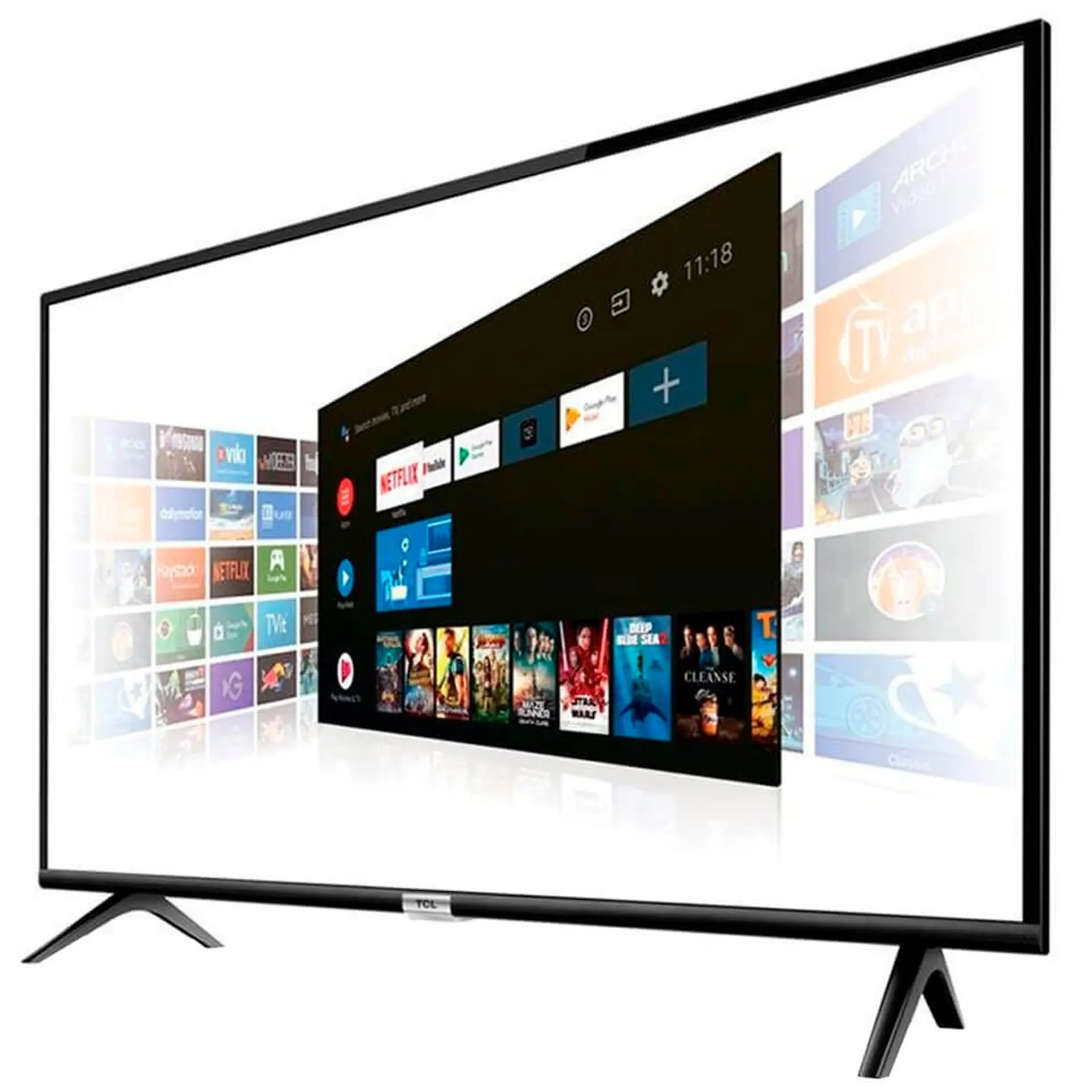 Smart TV TCL LED 43'' Full HD Wi-Fi Android Comando de Voz 43S6500