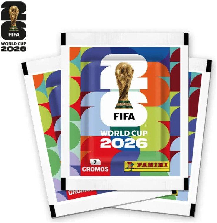 Figurinhas Copa do Mundo 2026 Panini 3 Envelopes 21 Figurinhas