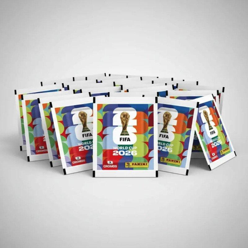 Figurinhas Copa do Mundo 2026 Panini 3 Envelopes 21 Figurinhas