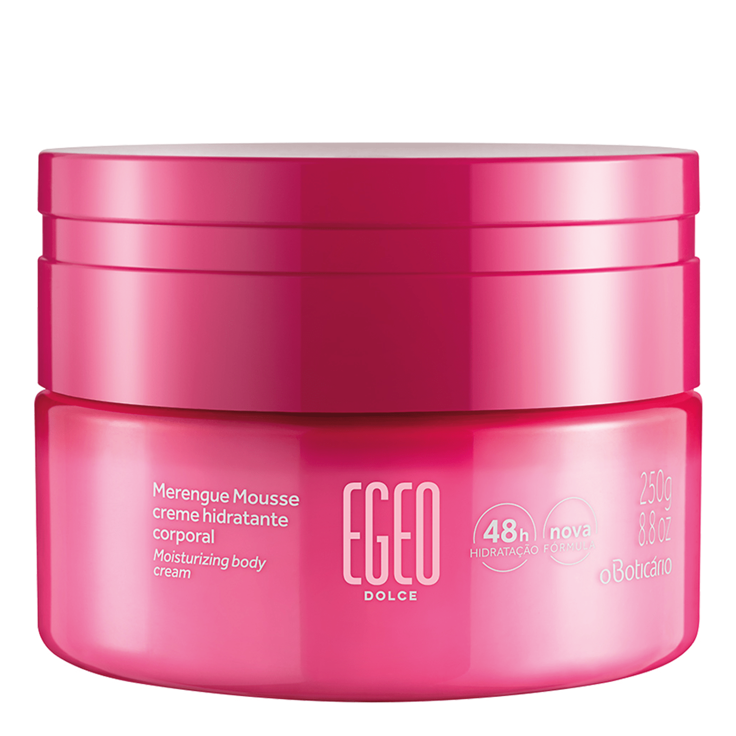 Mousse Hidratante Desodorante Corporal Egeo Dolce Merengue, 250g