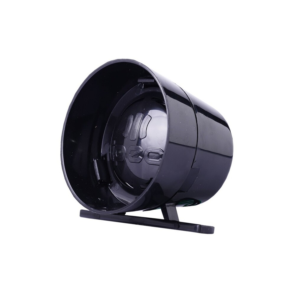 Sirene Compacta de Alta Potência 116dB 12 Volts - 3 Tom Ipec - Preto