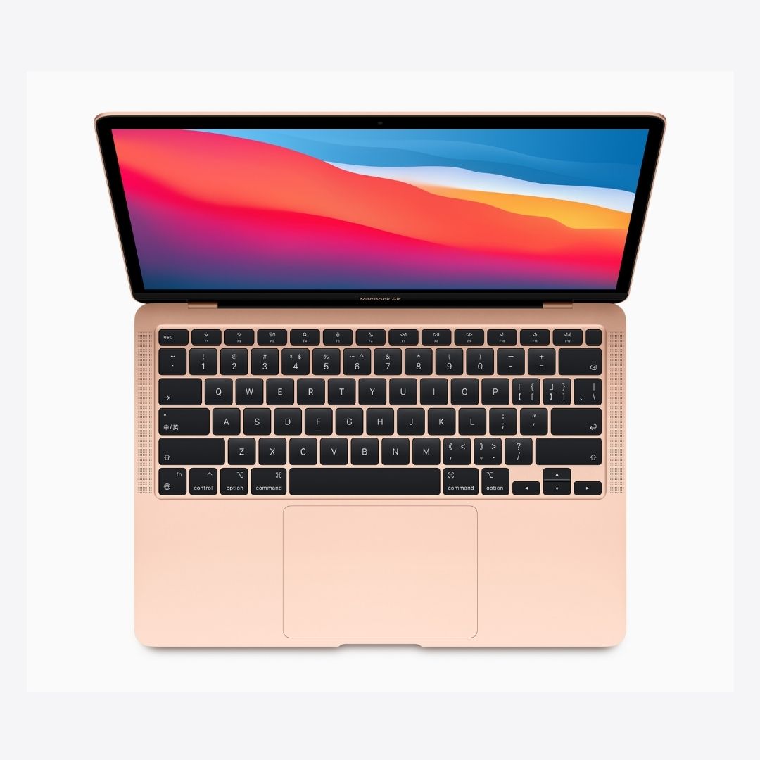 MacBook Air Tela Retina 13,3″ Chip M1 8GB RAM 256GB Dourado