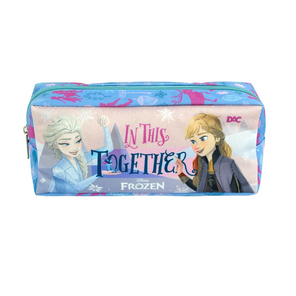 Estojo Escolar DAC Frozen Grande em Tecido