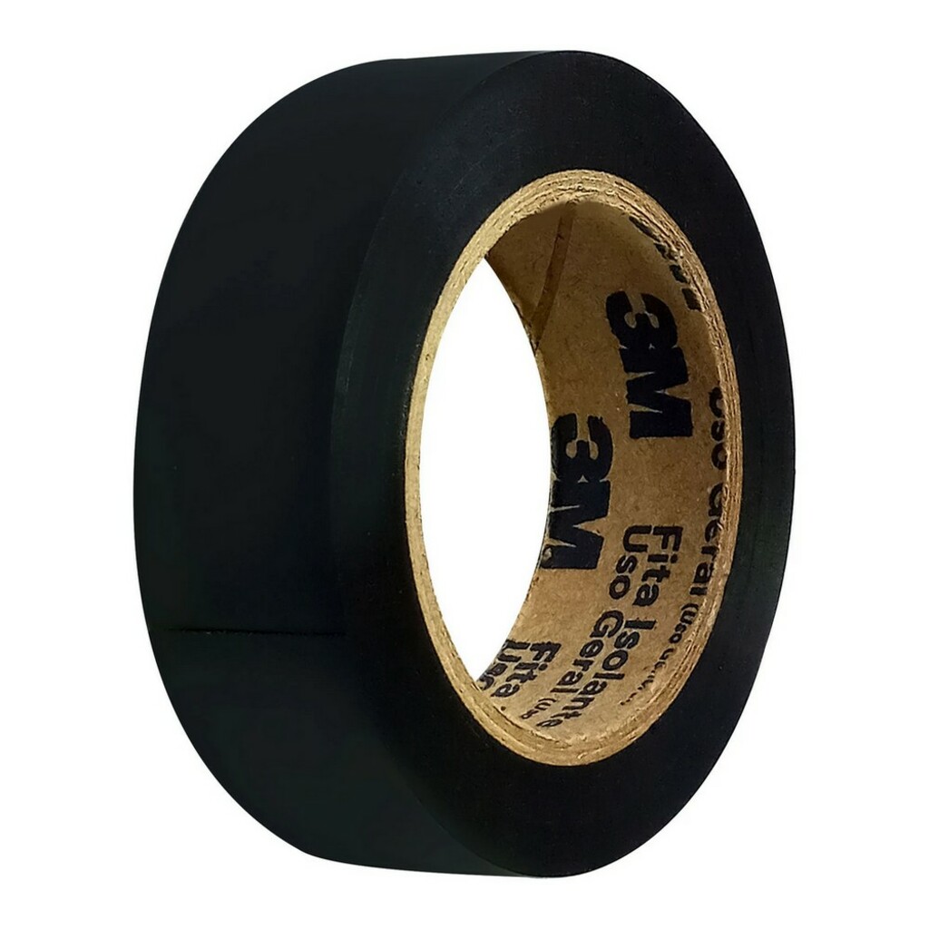 Fita Isolante Antichama 3M 10 Metros Preto - Unitário - HB004608095