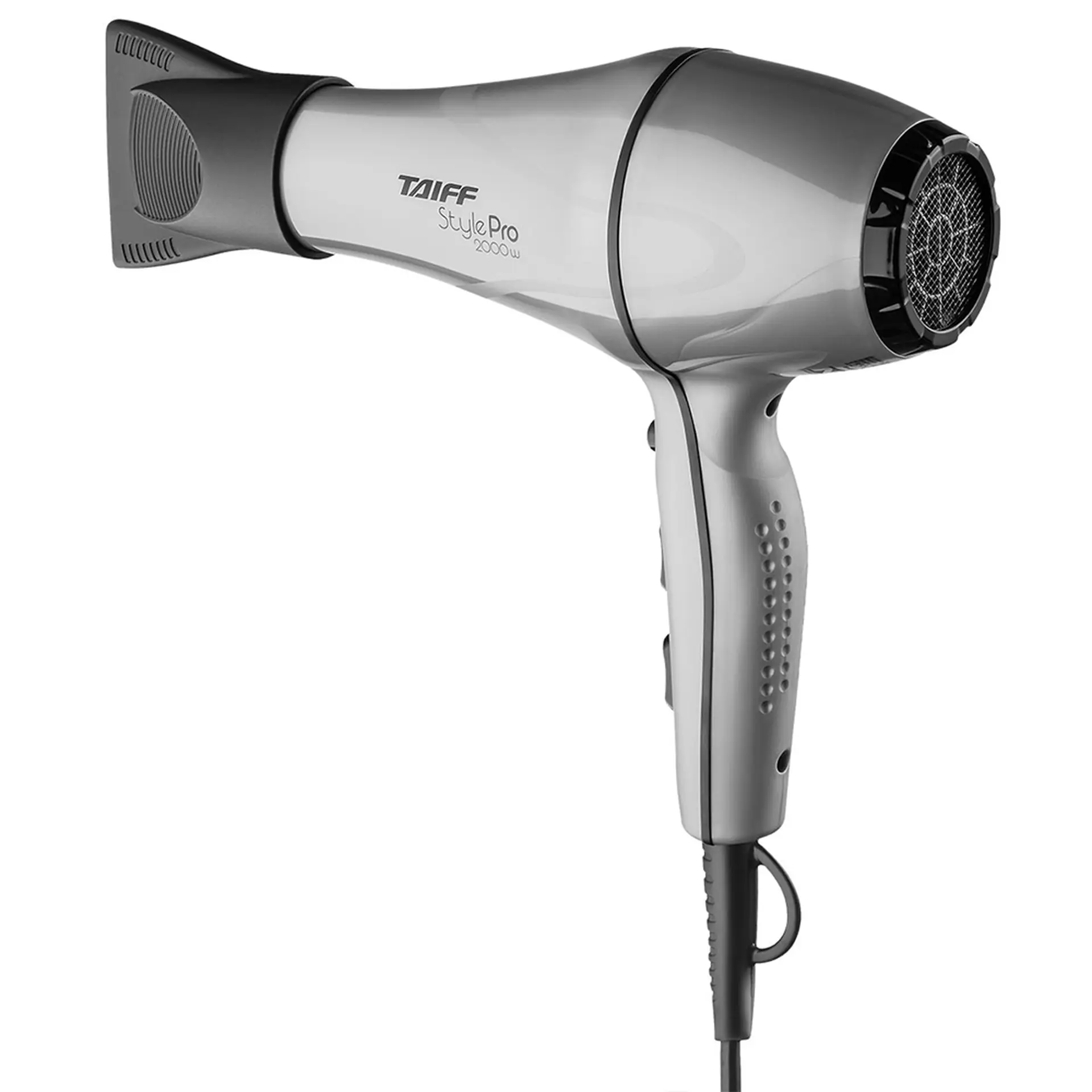 Secador de Cabelo Taiff Style Pro 2 Velocidades 3 Temperaturas 2000W - Cinza - 110 Volts