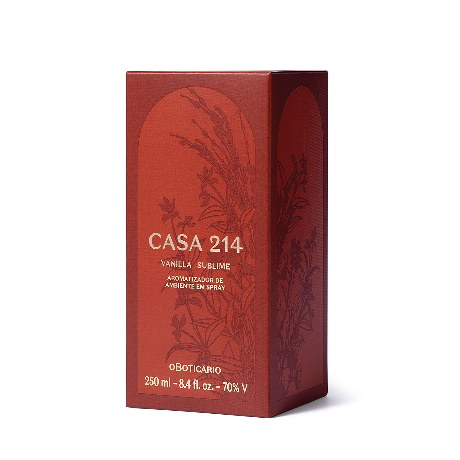 Aromatizador de Ambiente em Spray Casa 214 Vanilla Sublime 250ml