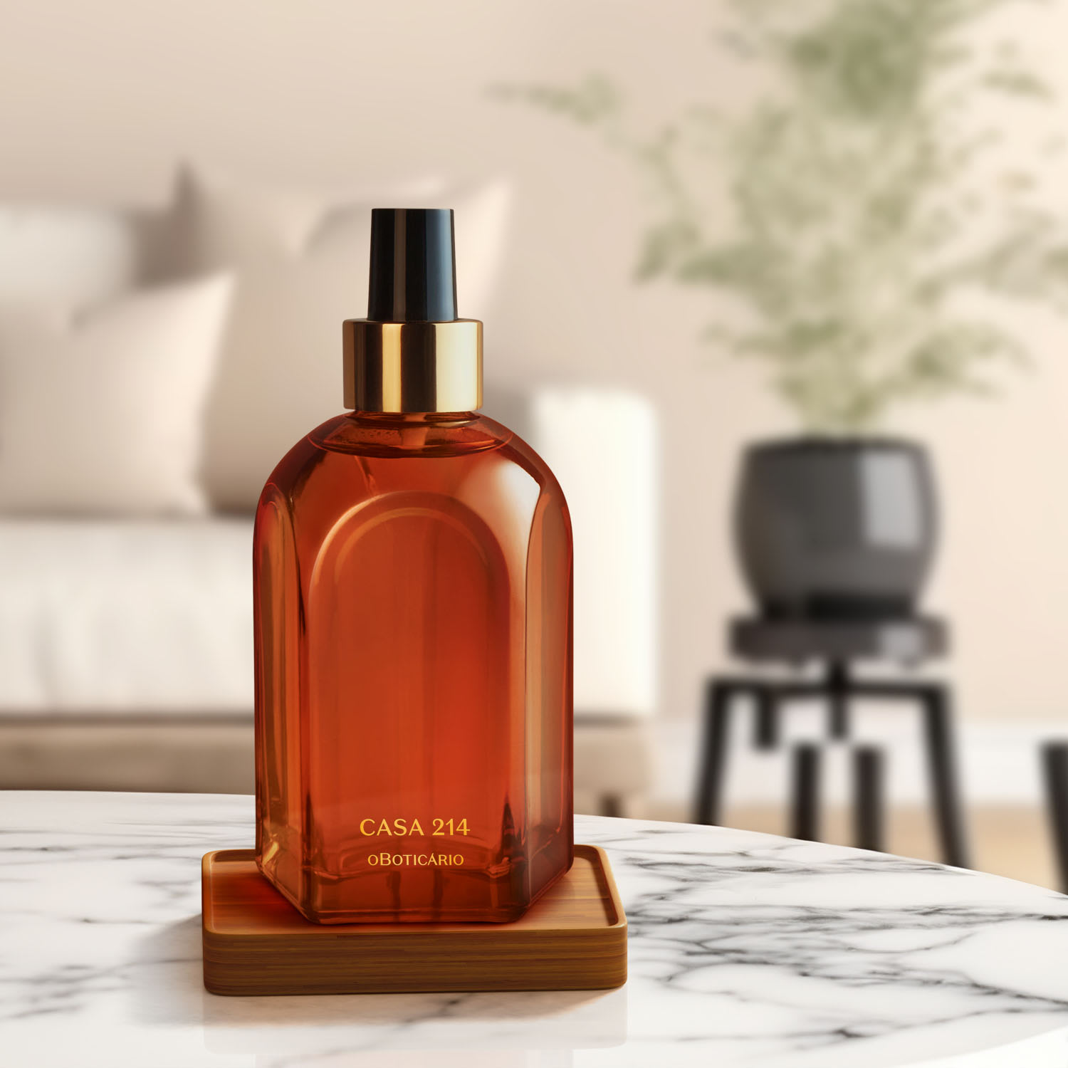 Aromatizador de Ambiente em Spray Casa 214 Vanilla Sublime 250ml