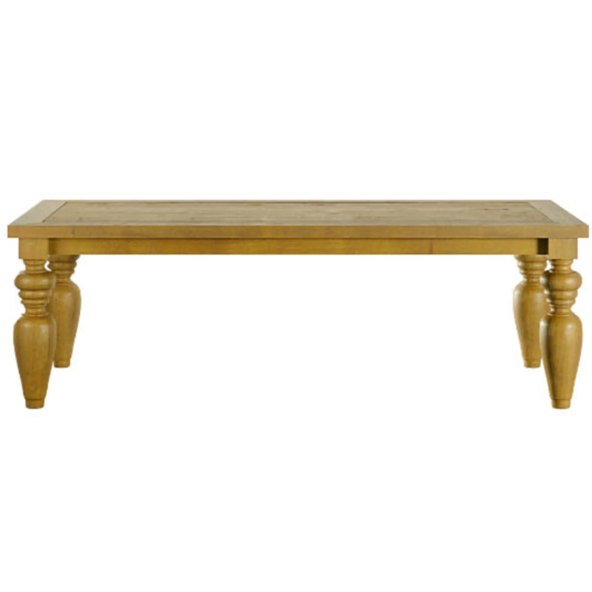 Mesa de Jantar Flower 8 Cadeiras Paris Madeira Maciça Artefama - Oregon