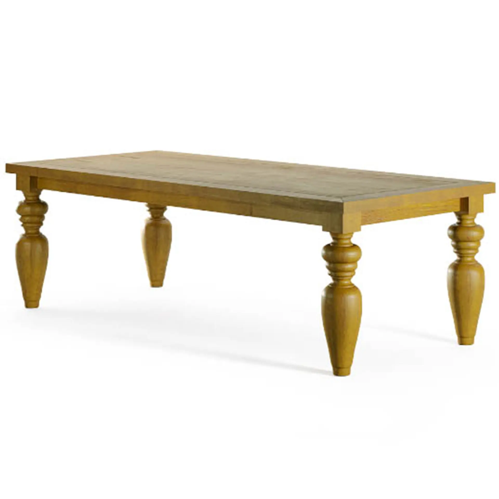 Mesa de Jantar Flower 8 Cadeiras Paris Madeira Maciça Artefama - Oregon