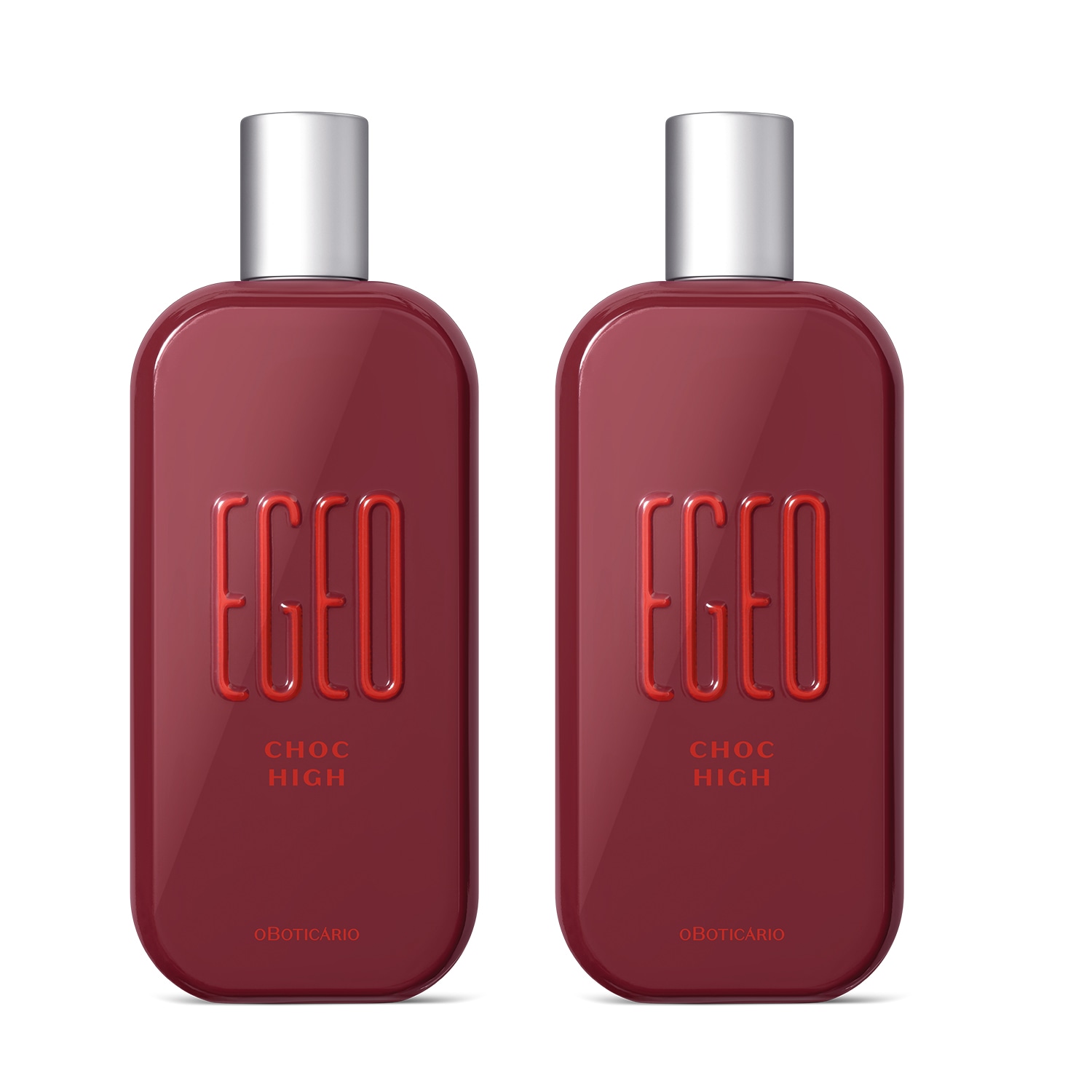 Combo Egeo Choc High Desodorante Colônia 90ml (2 itens)